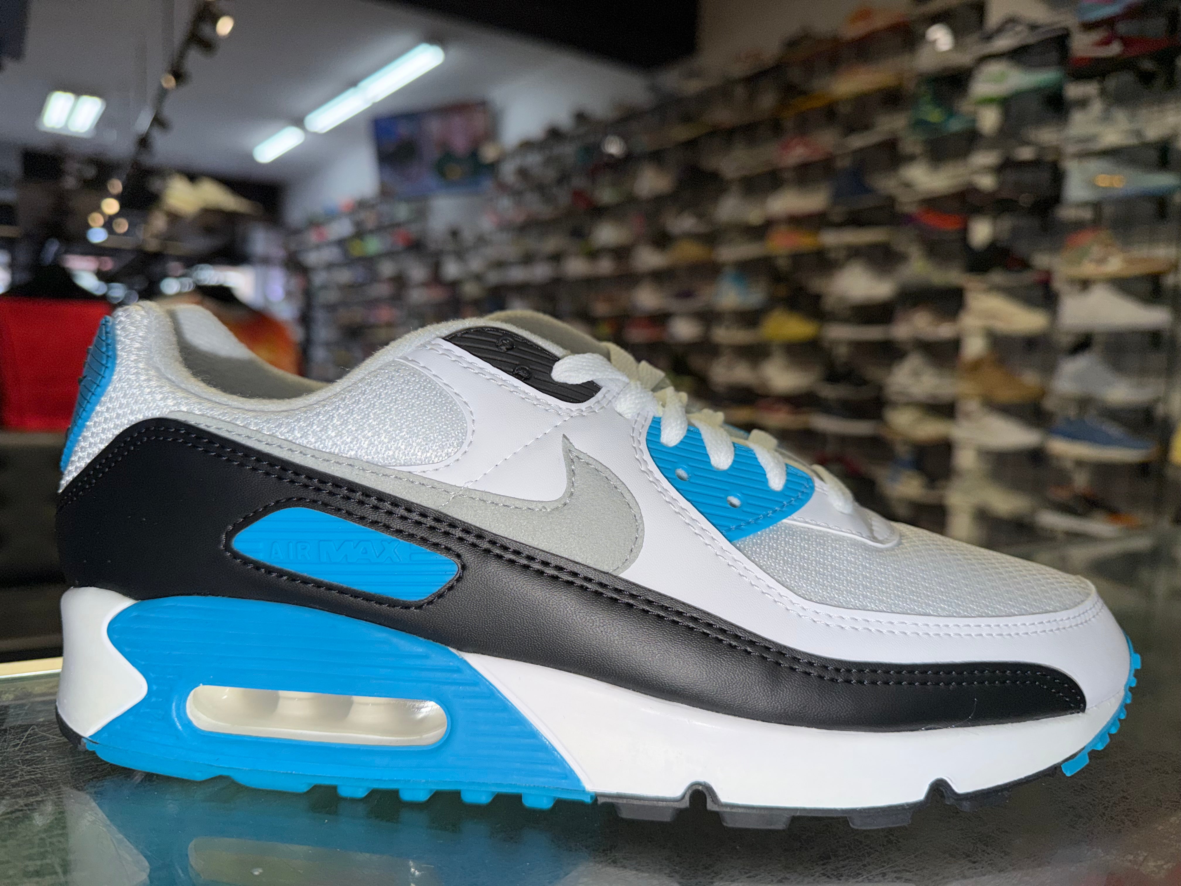 Size 10.5 Air Max 90 "Laser Blue"