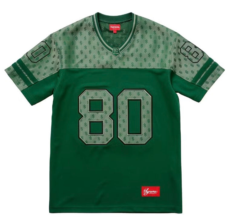 Size M Supreme Monogram Football Jersey “Green”