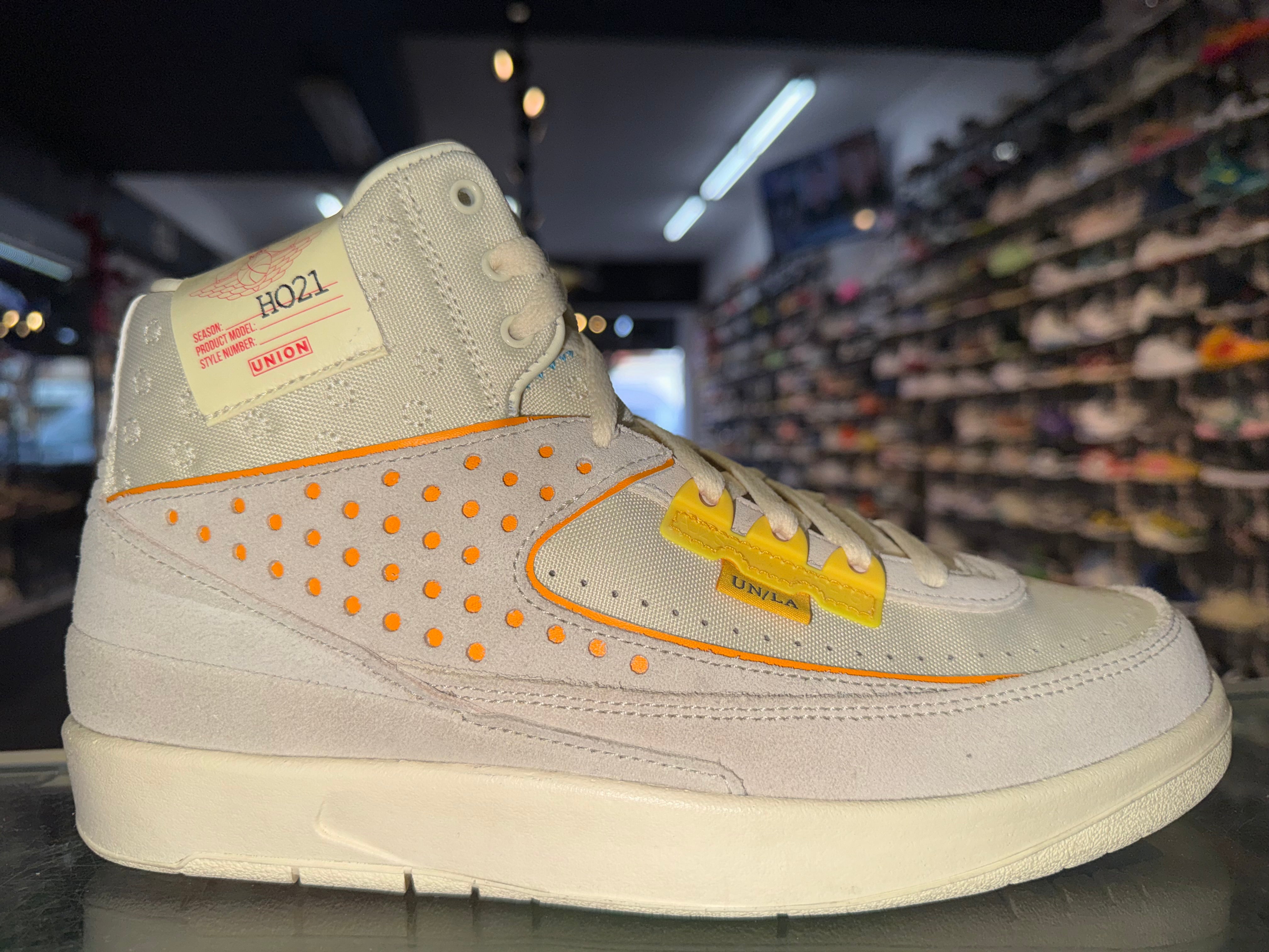 Size 8 Air Jordan 2 Union "Rattan" Brand New