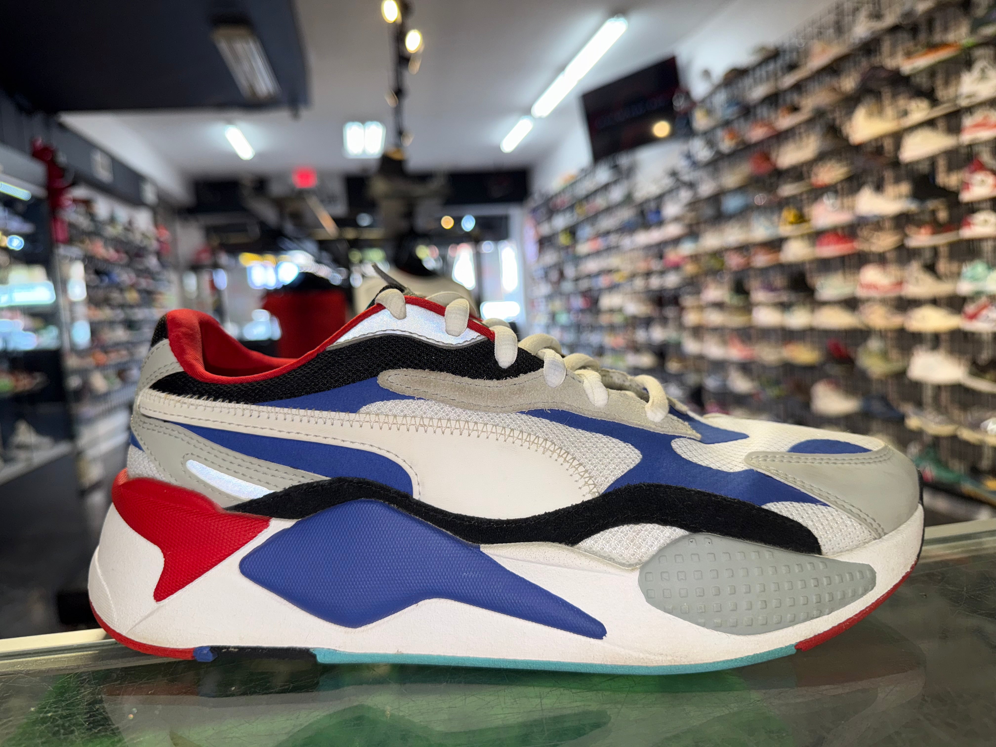Size 9 Puma RSX “Red White Blue”