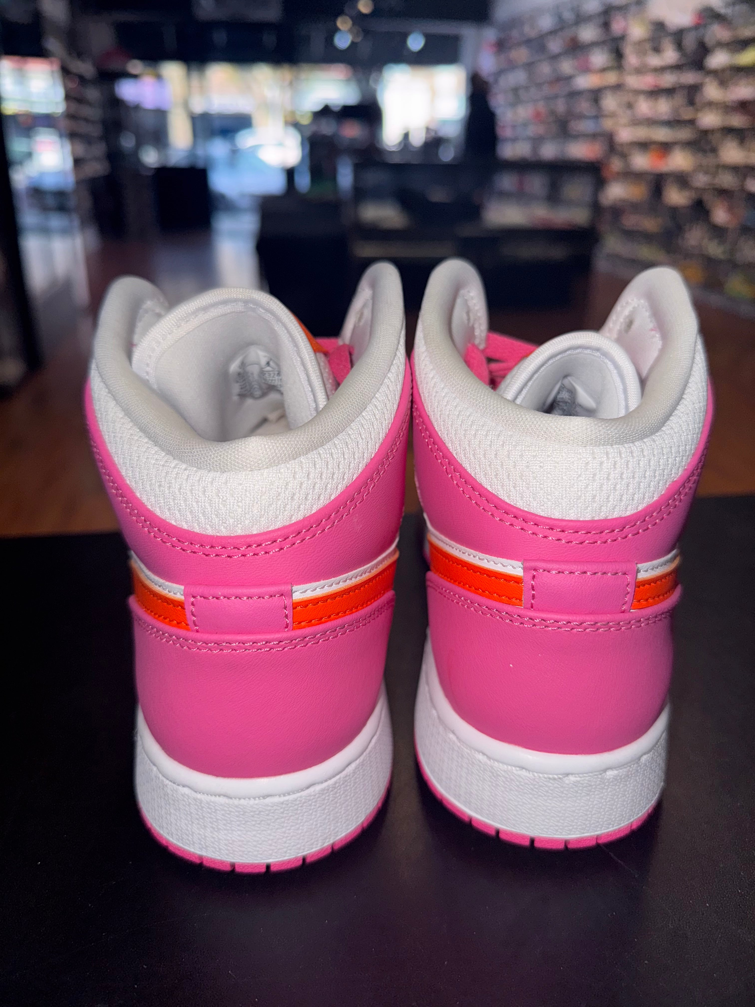 Size 6.5y Air Jordan 1 Mid “Pinksicle” Brand New