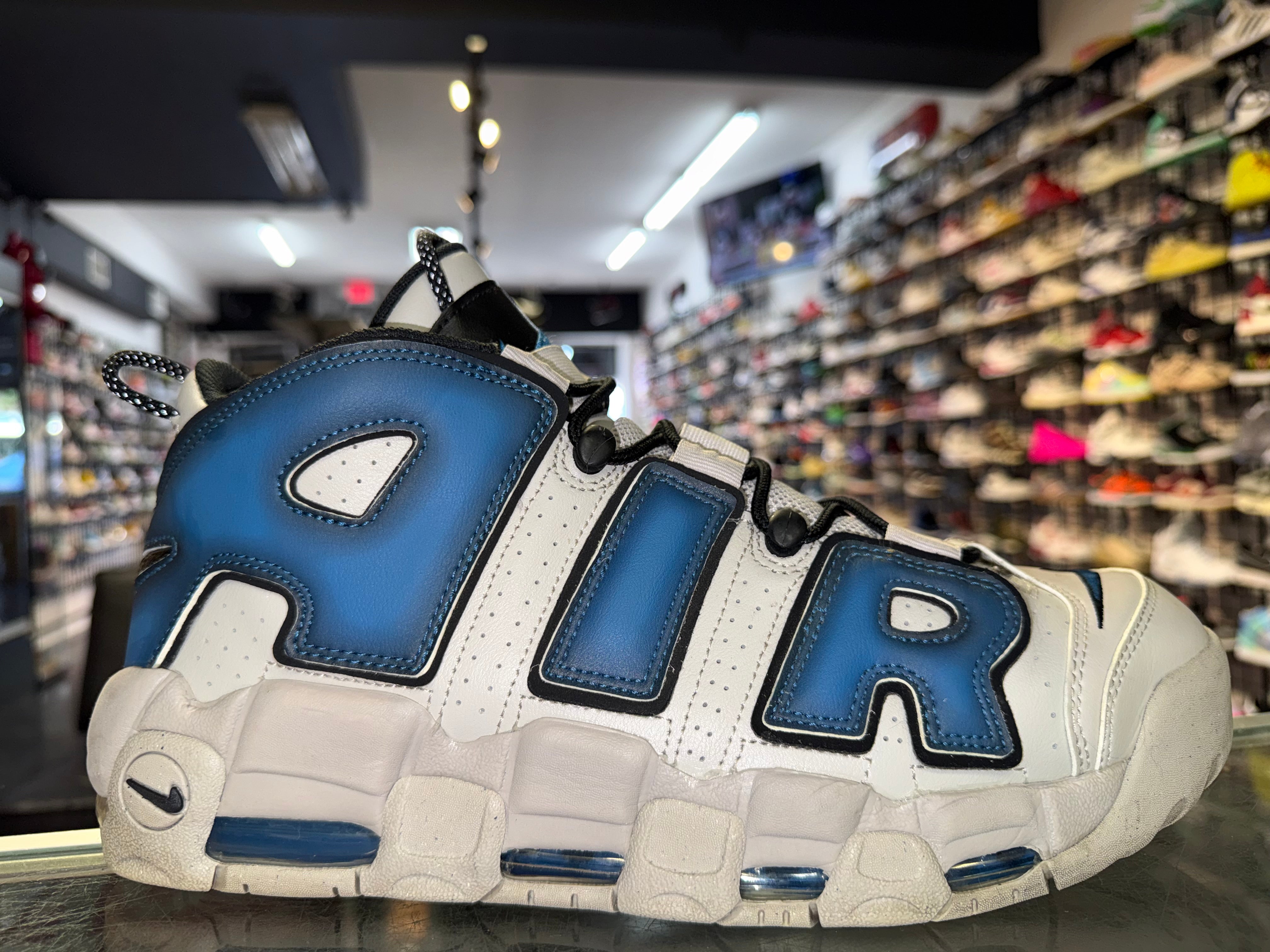 Size 13 Air More Uptempo "Industrial Blue"