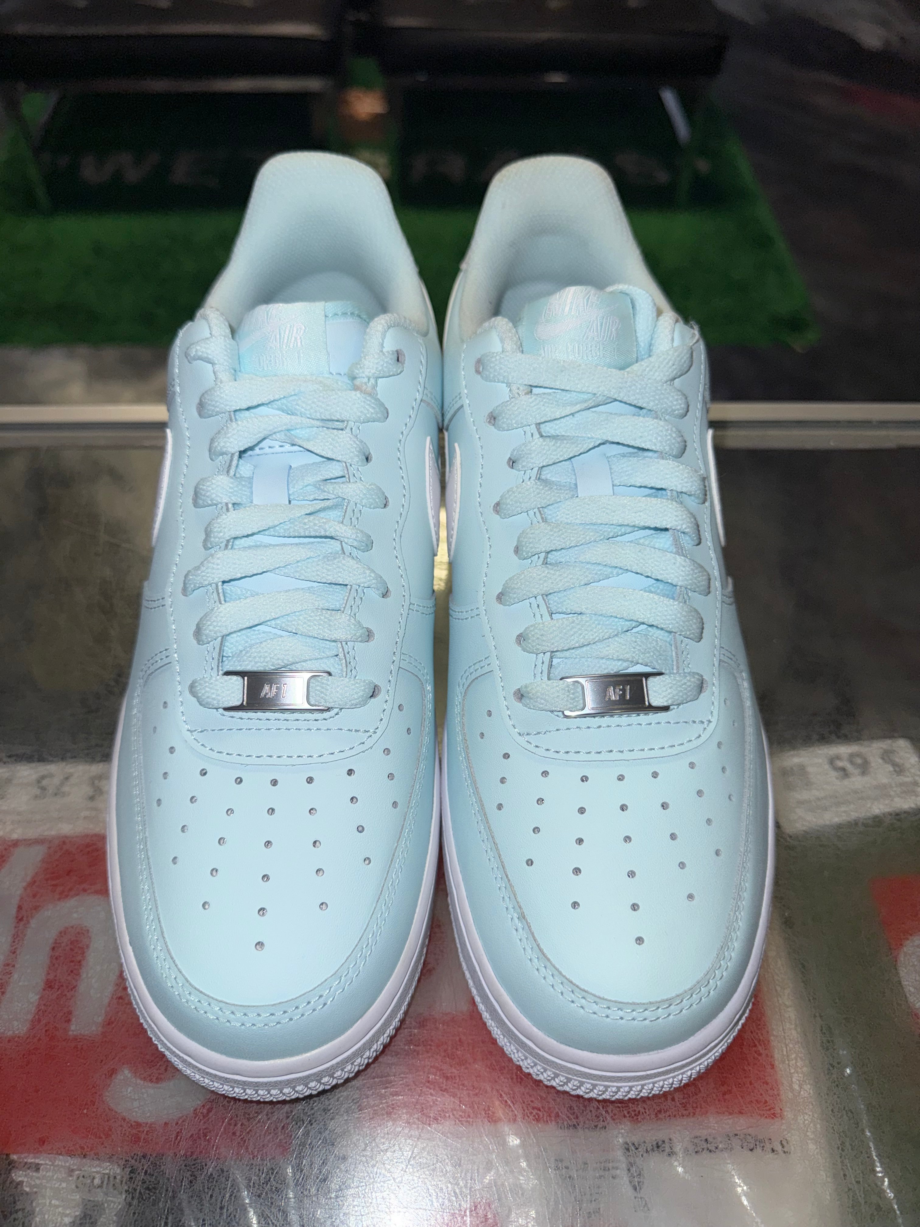 Size 9 Air Force 1 "Glacier Blue White" Brand New