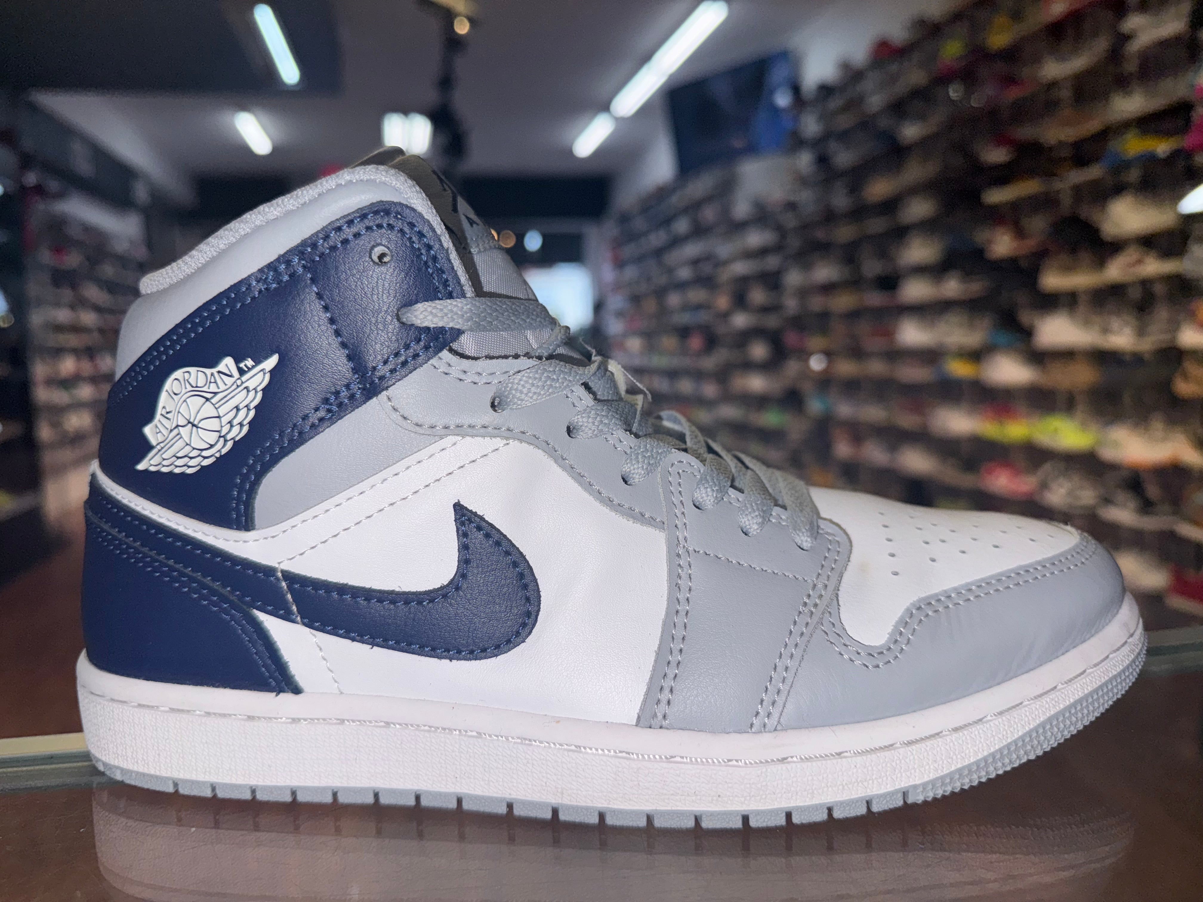 Size 8.5 Air Jordan 1 Mid "True Blue"