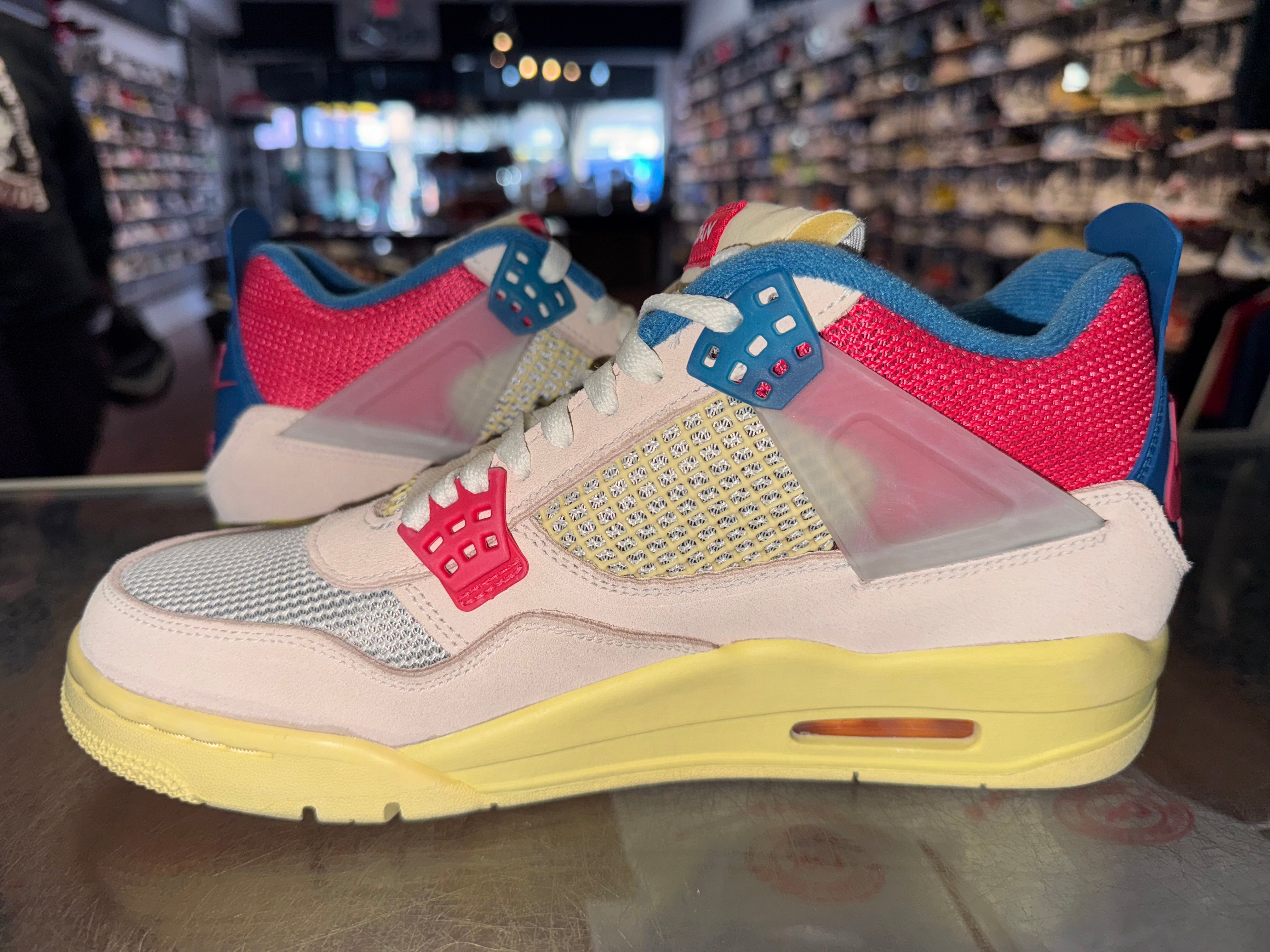 Size 9.5 Air Jordan 4 Union "Guava Ice"