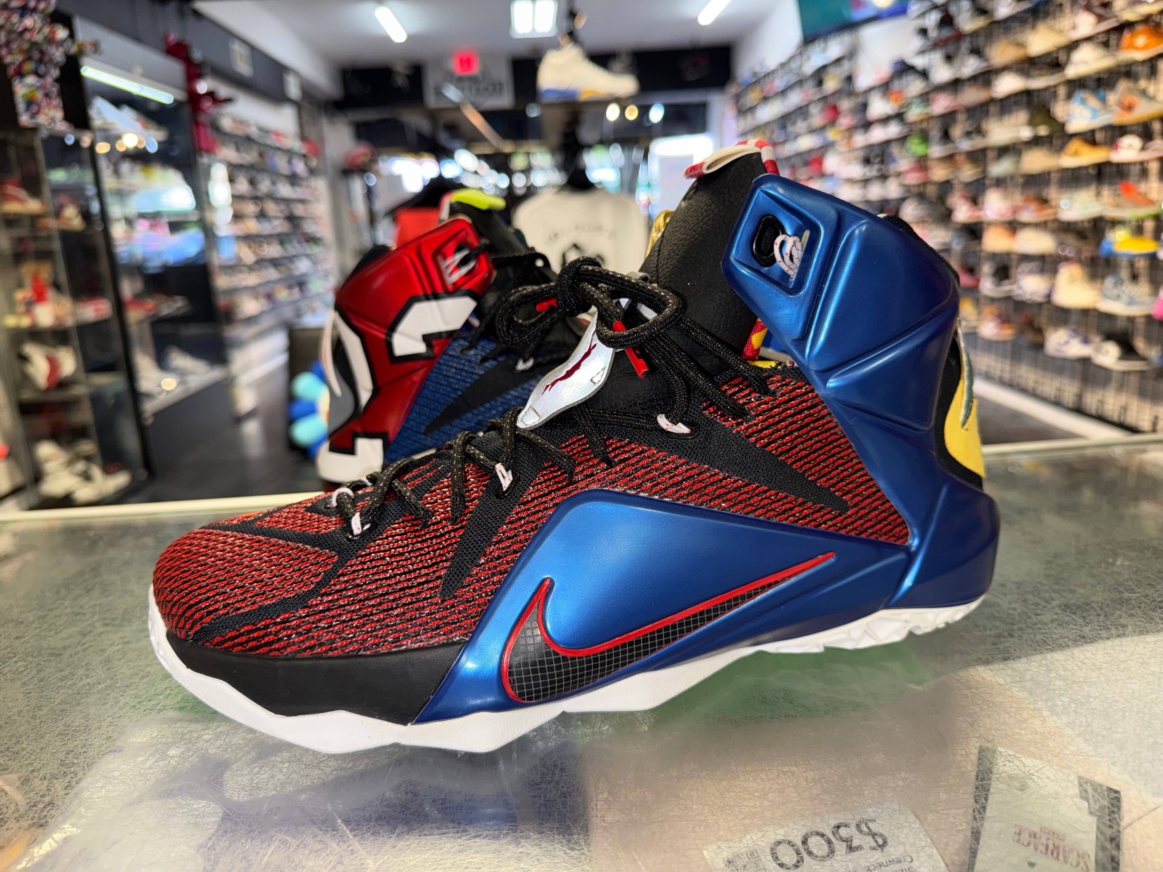 Size 12 Lebron 12 "What The Lebron"