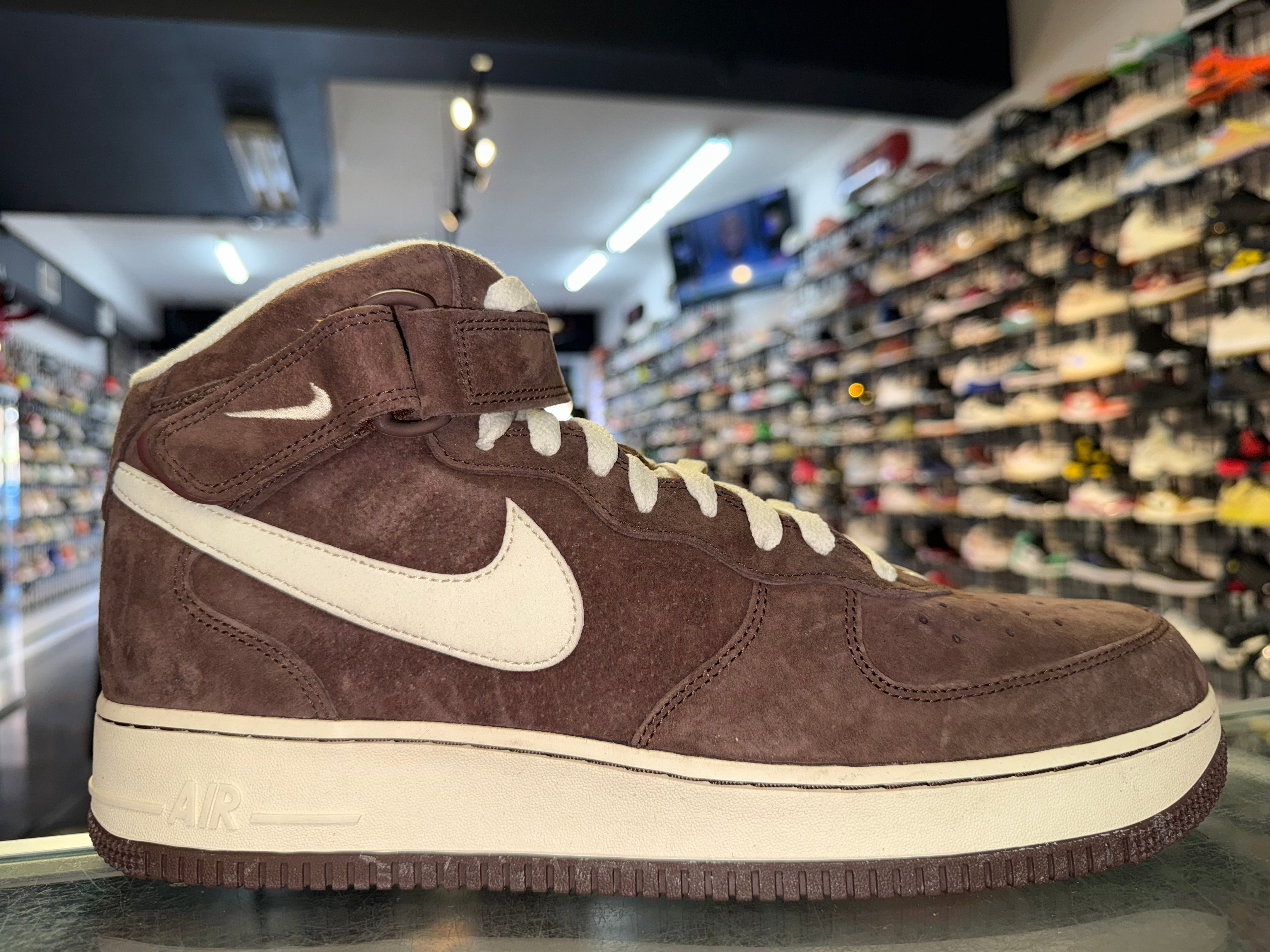 Size 13 Air Force 1 Mid “Chocolate” Brand New