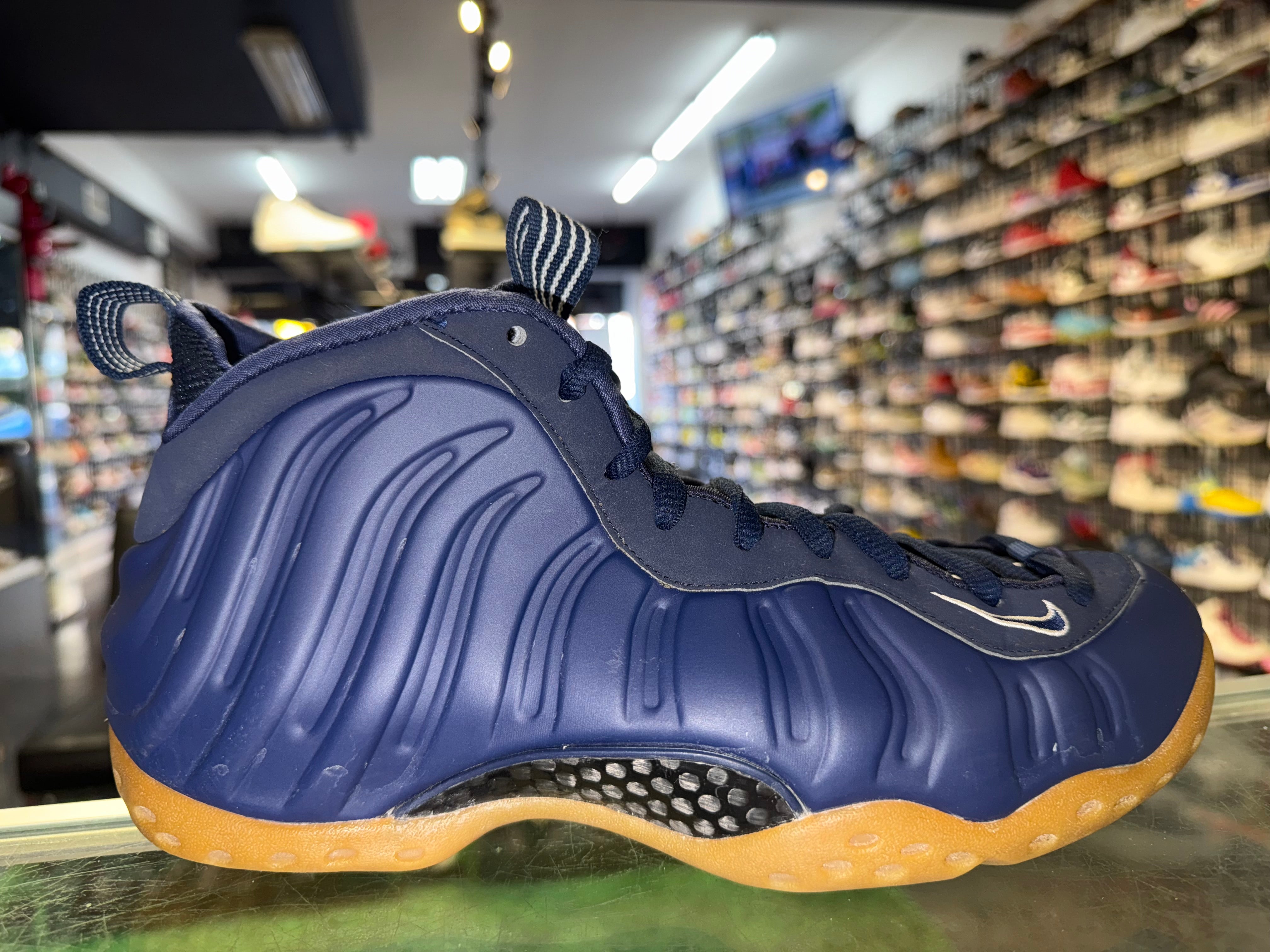 Size 7 Foamposite One "Navy Gum"