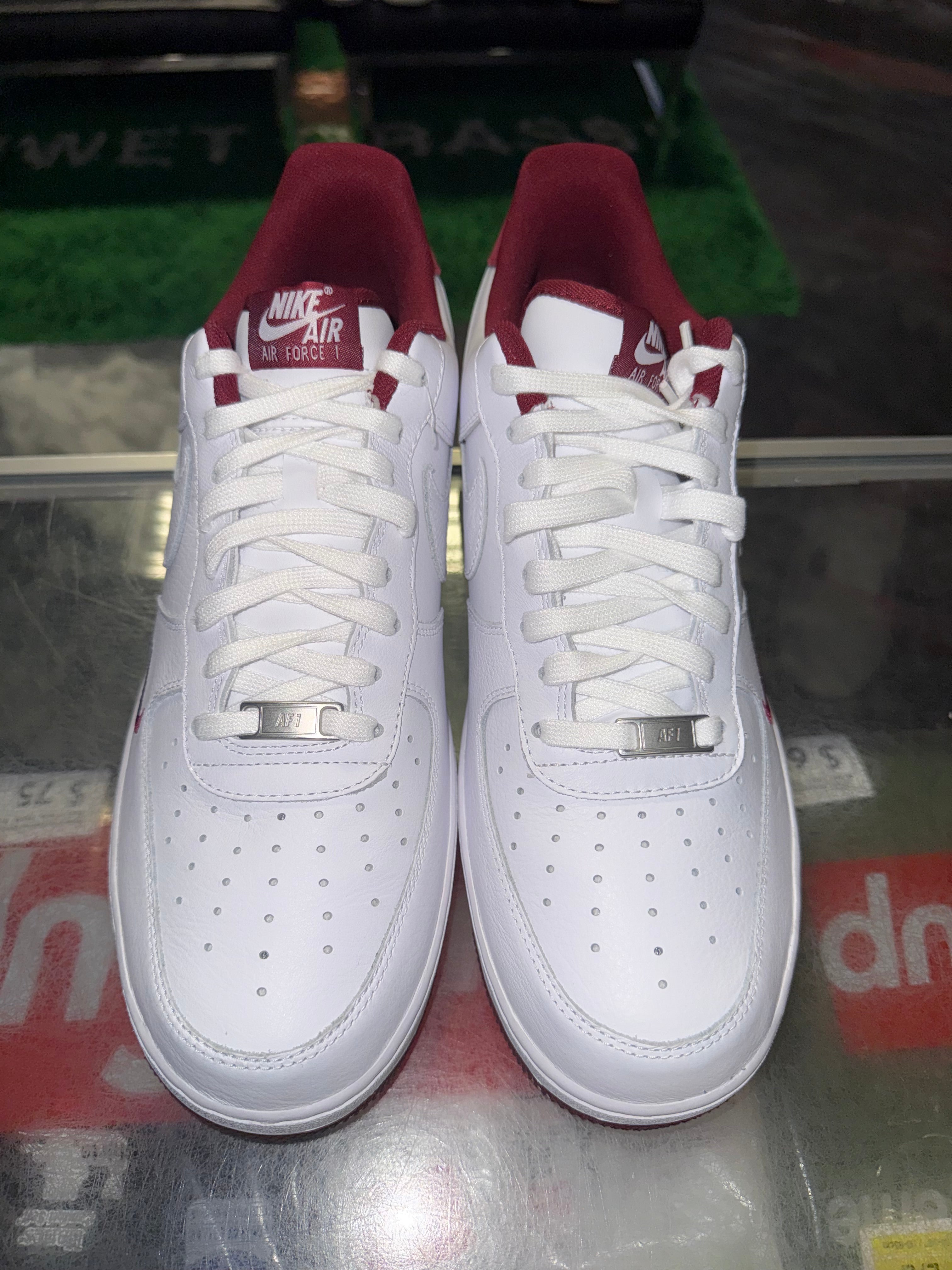 Size 13 Air Force 1 "White Team Red" Brand New