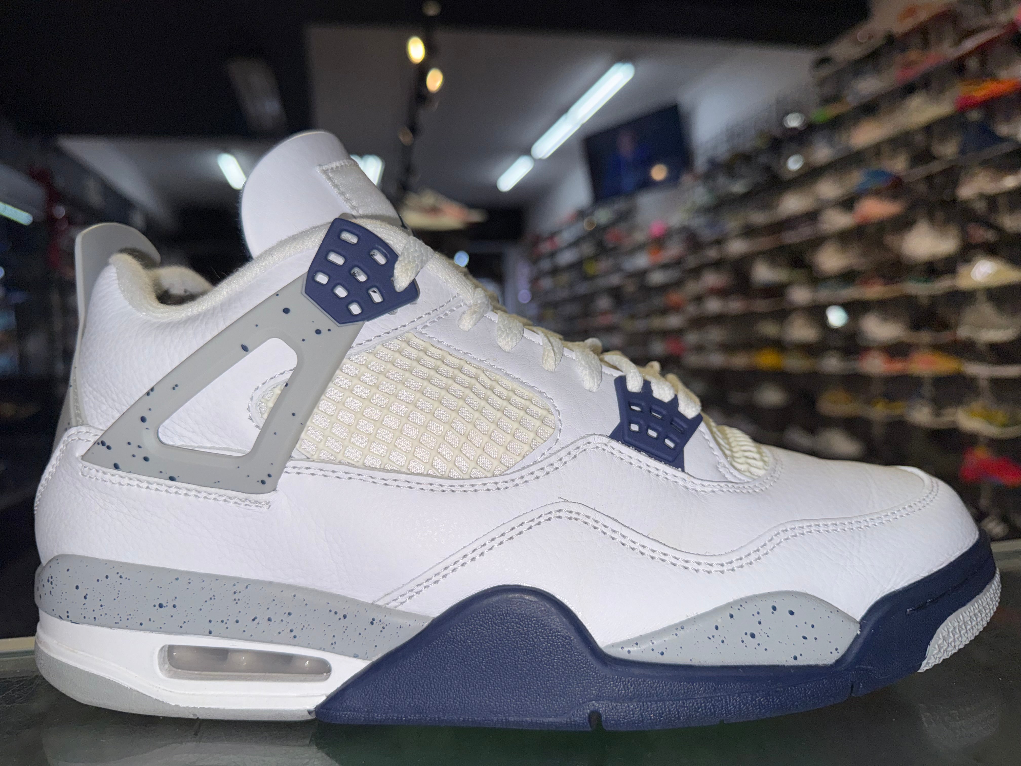Size 11 Air Jordan 4 "Midnight Navy"