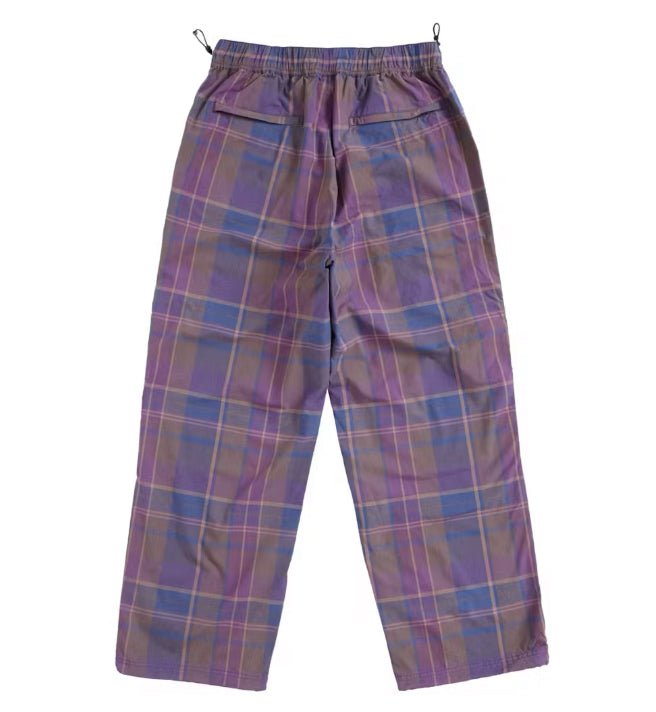 Size XXL Supreme Cotton Cinch Pant SS24 “Purple Plaid” Brand New