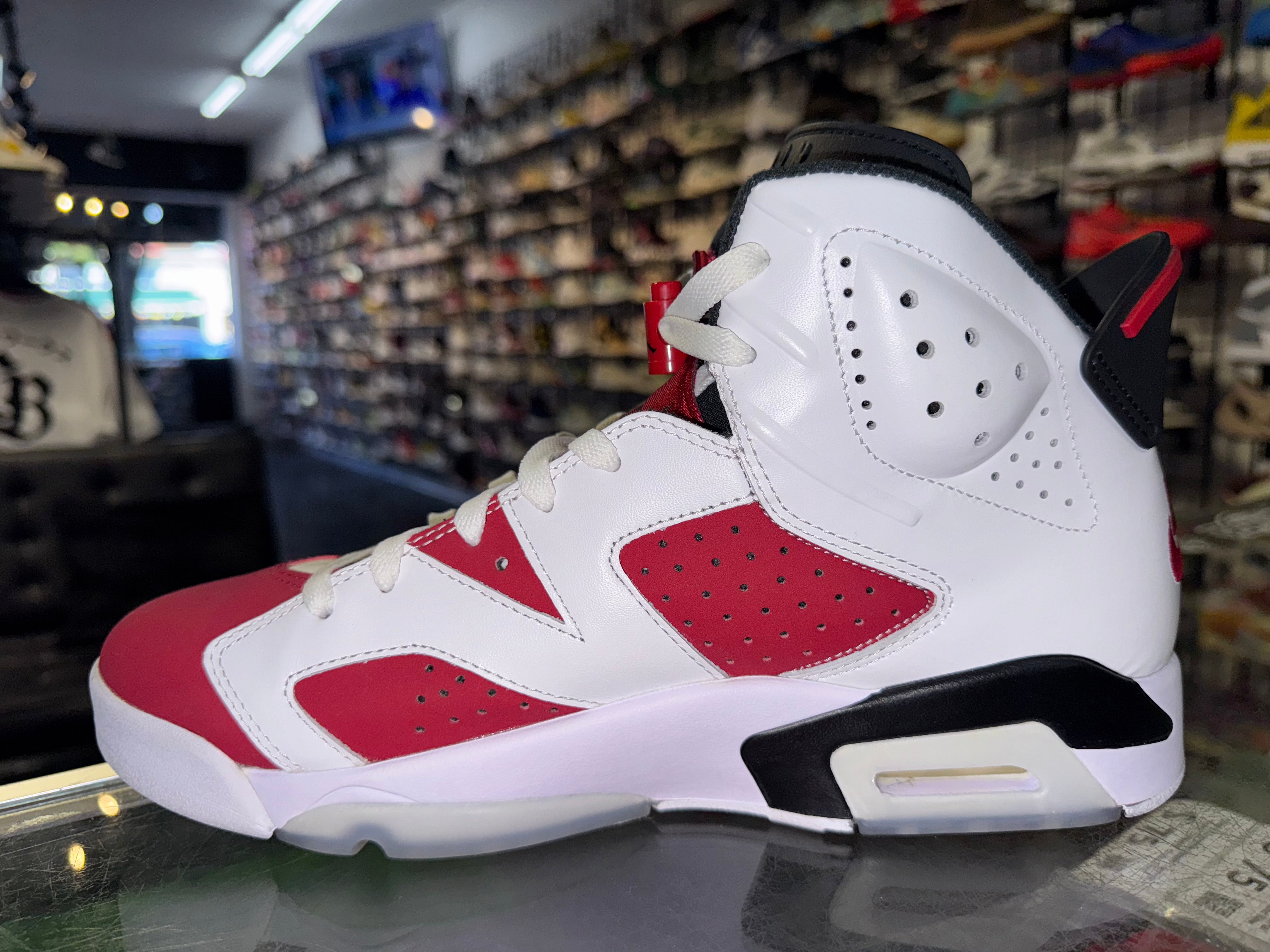 Size 10 Air Jordan 6 "Carmine"