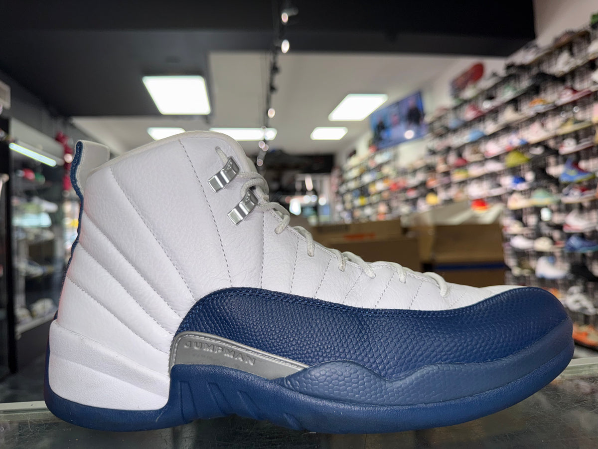 Air Jordan 12 French Blue sneaker, pre-owned