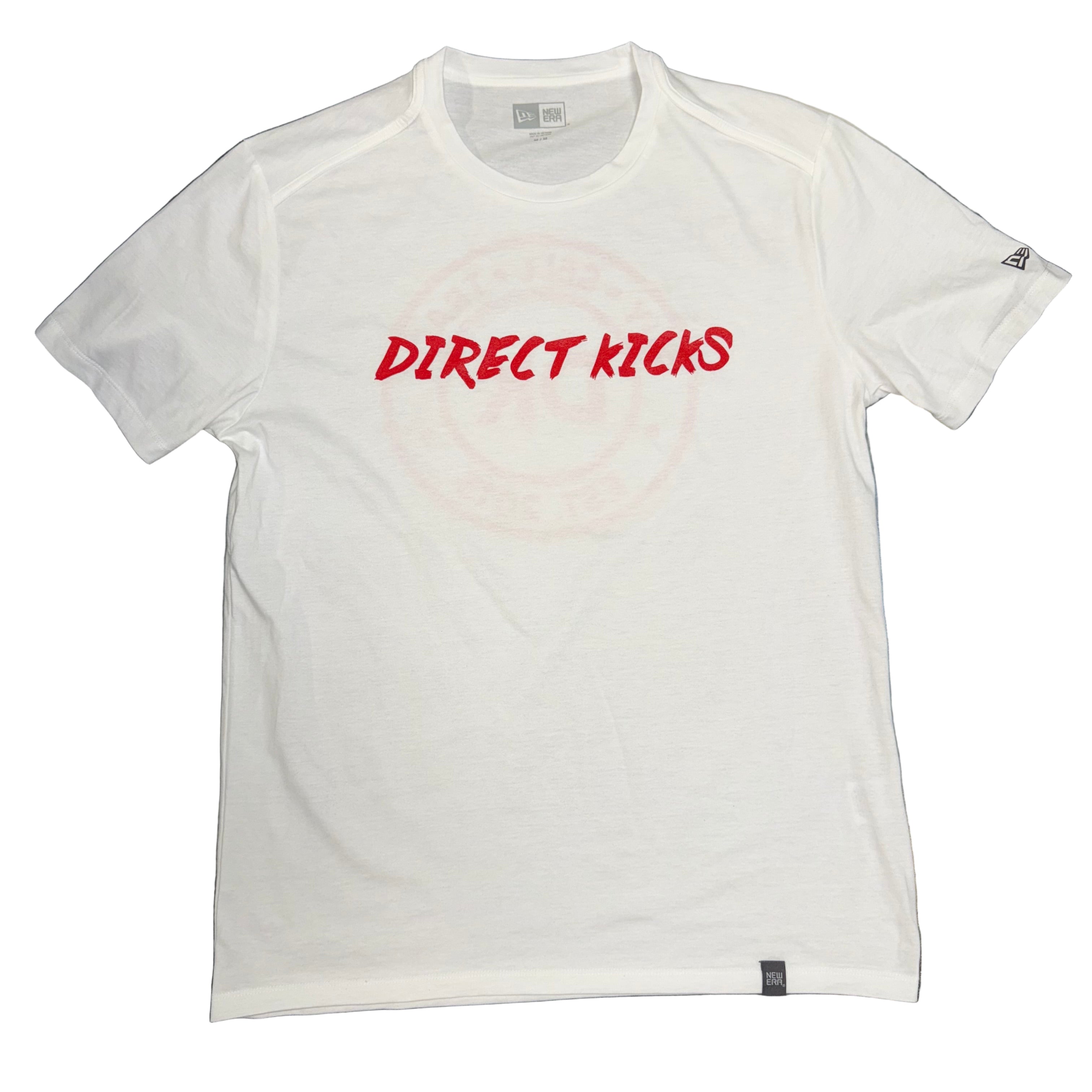 Direct Kicks x New Era Tee "White Red" Brand New