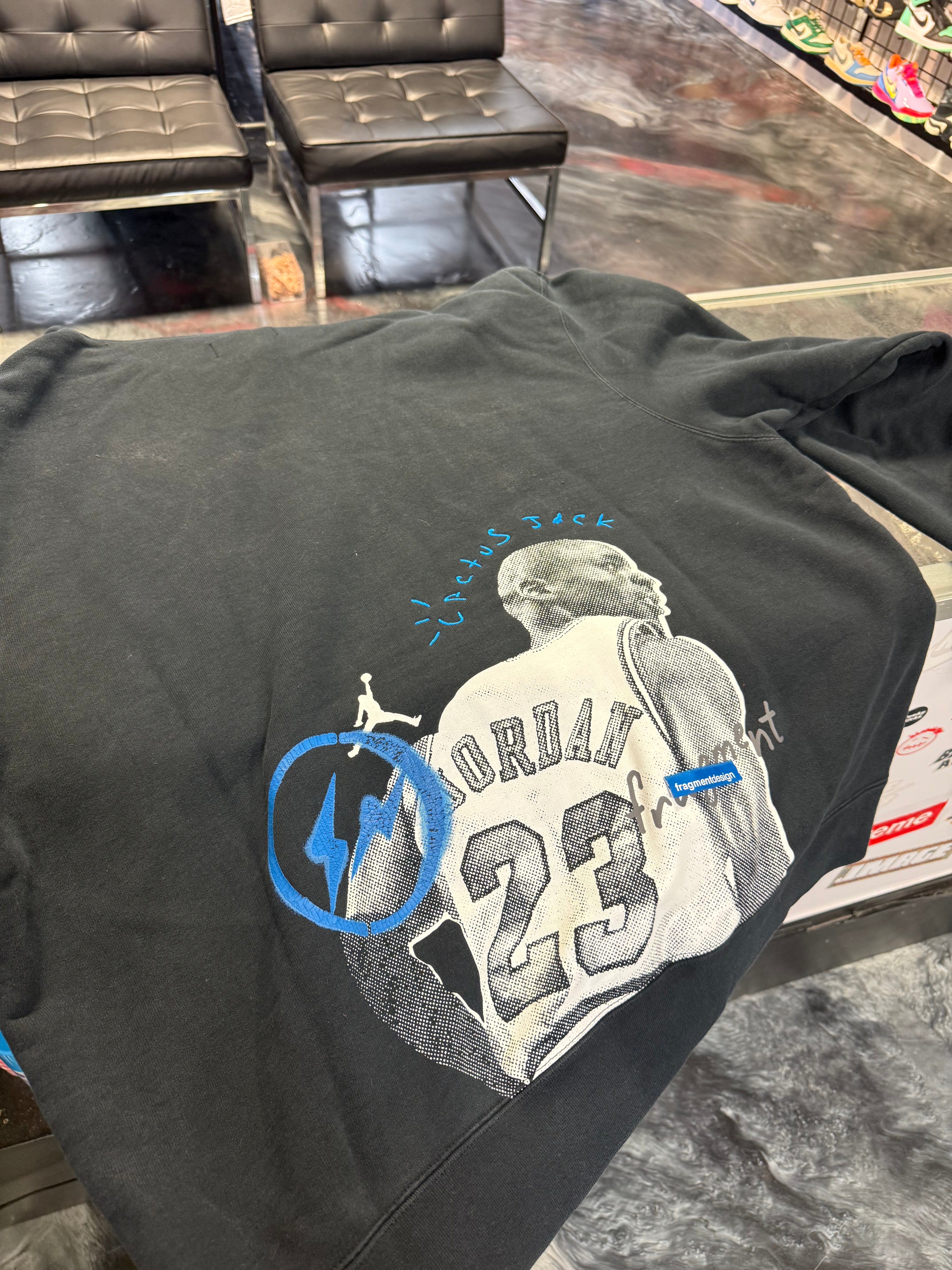 Size XXL Jordan x Travis Scott Fragment Hoodie “Black” – Direct Kicks