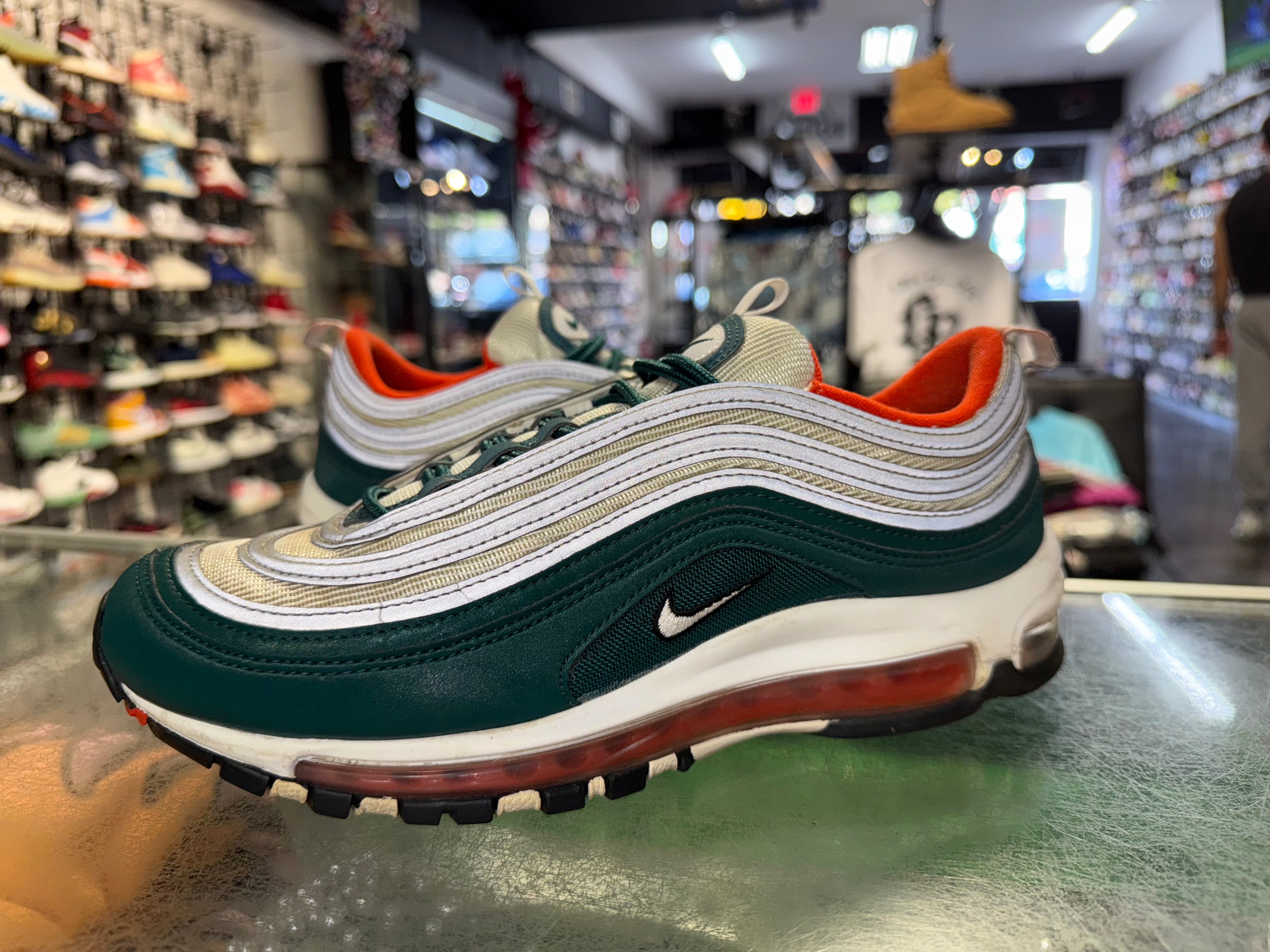 Size 8.5 (10W) Air Max 97 "Rainforest Team Orange"