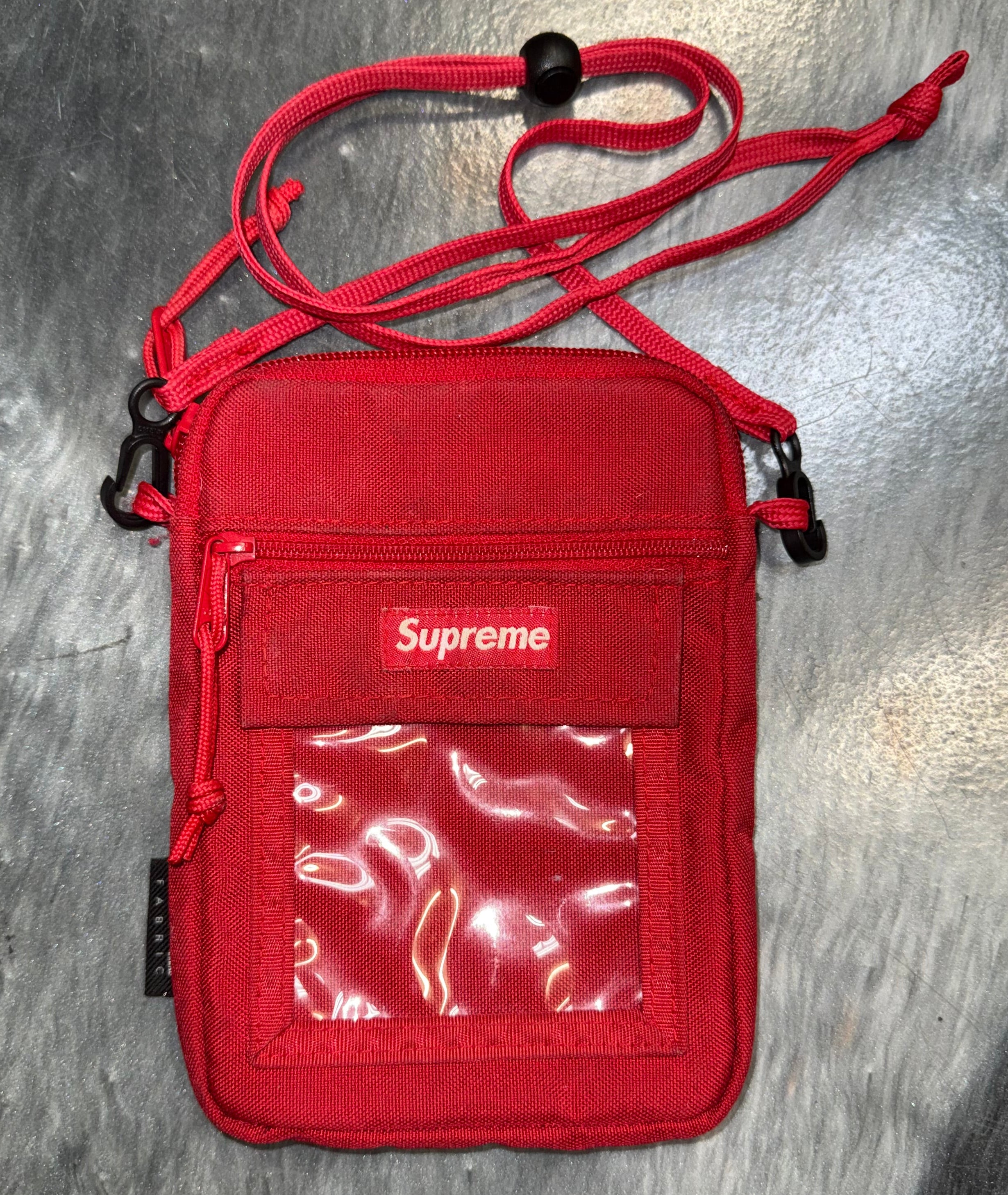Size OS Supreme Crossbody Pouch “Red”