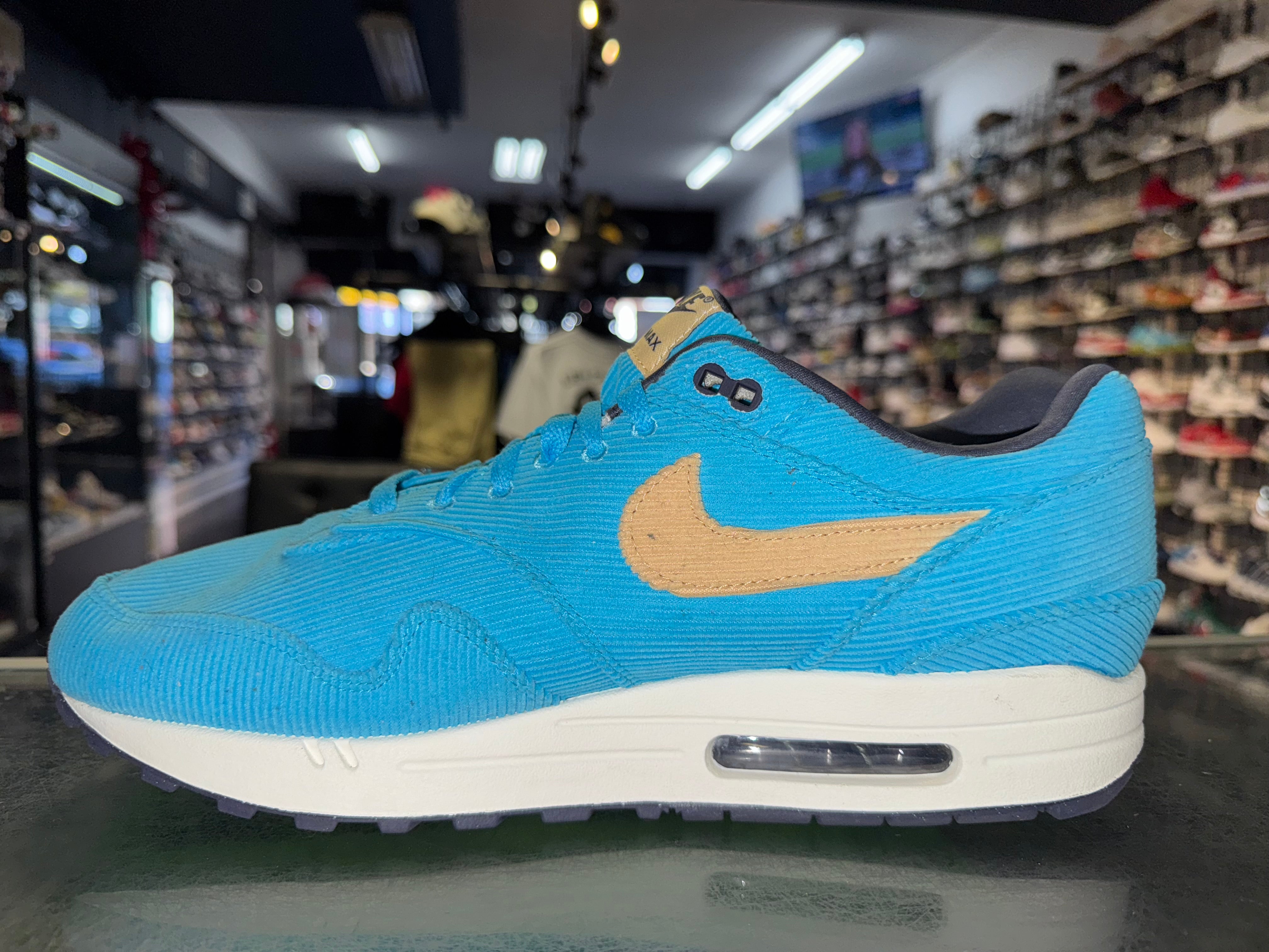 Size 13 Air Max 1 "Blue Corduroy"