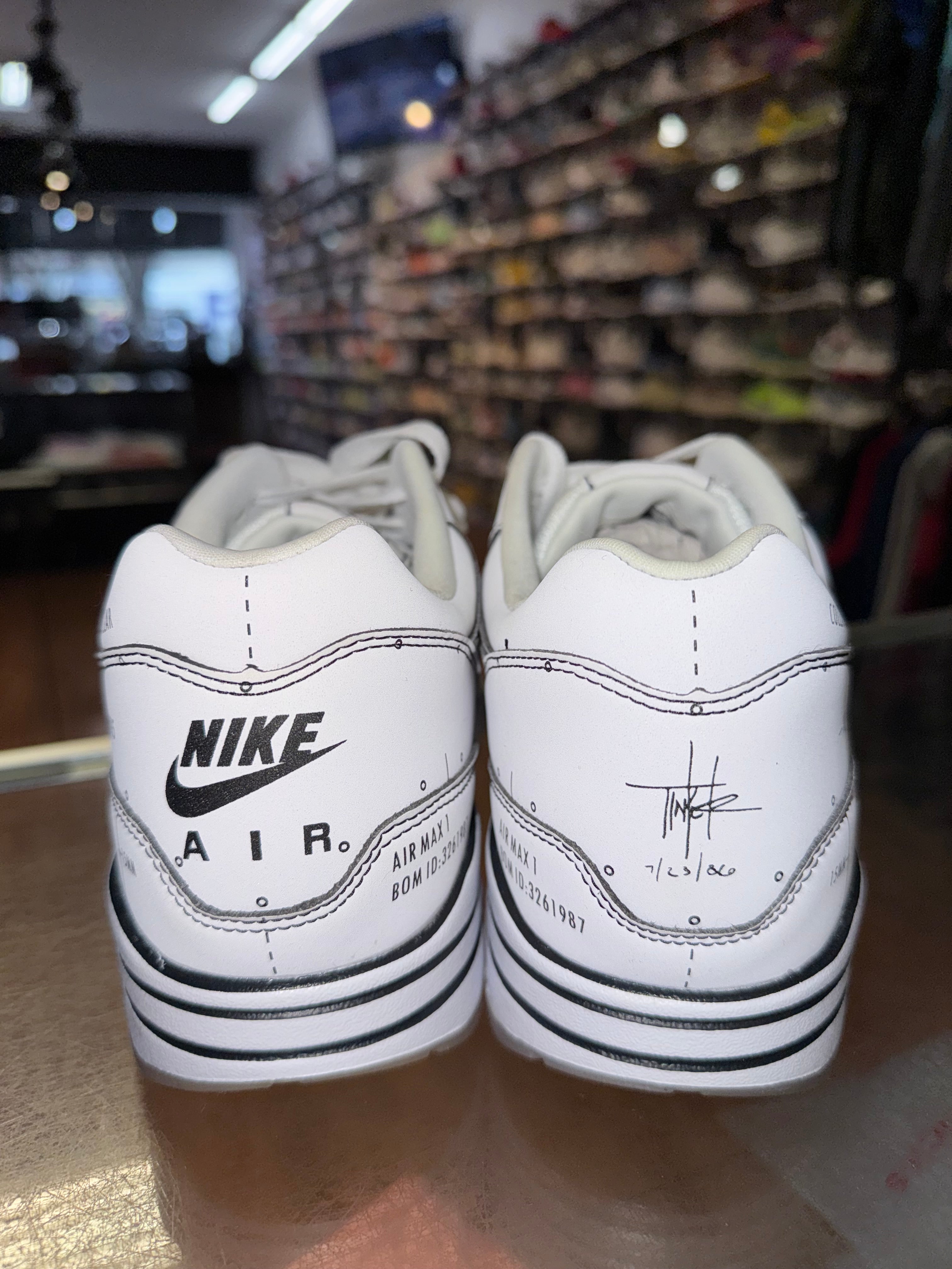 Size 10.5 Air Max 1 Tinker “Schematic”