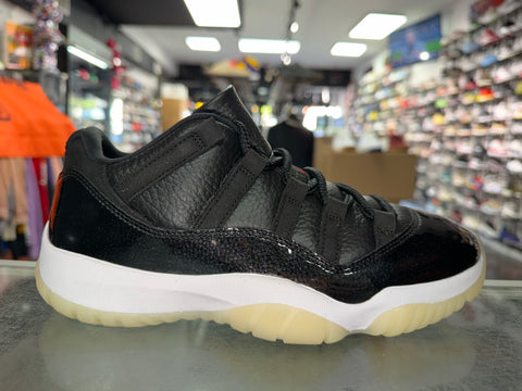 Size 7 Air Jordan 11 Low "72-10" Brand New