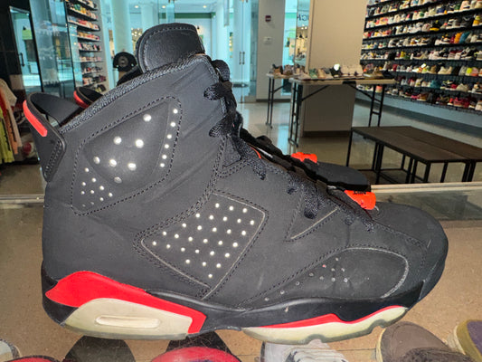 Size 9 Air Jordan 6 “Infrared” (Mall)