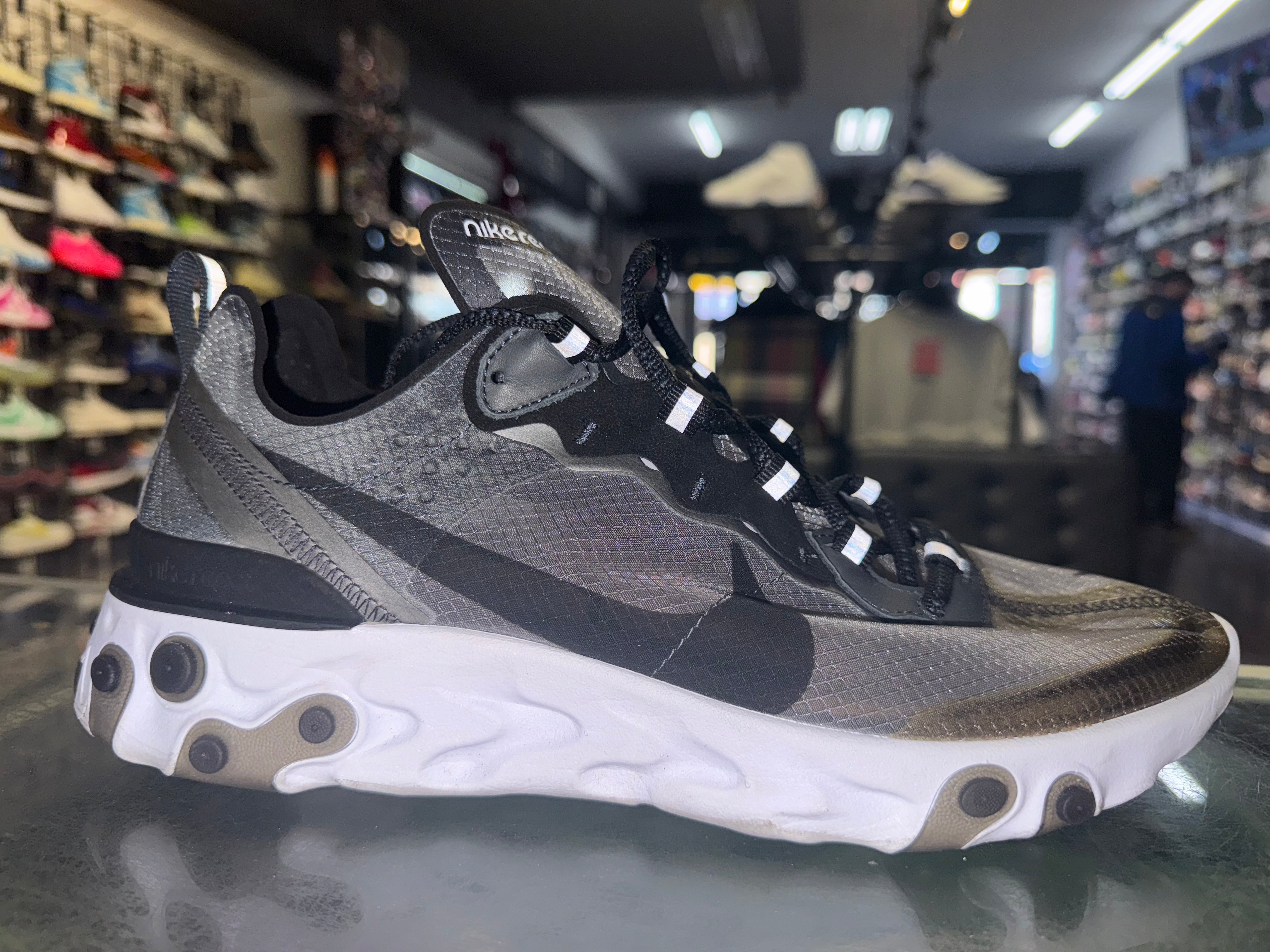 Size 9 Nike React Element 87 "Anthracite Black"