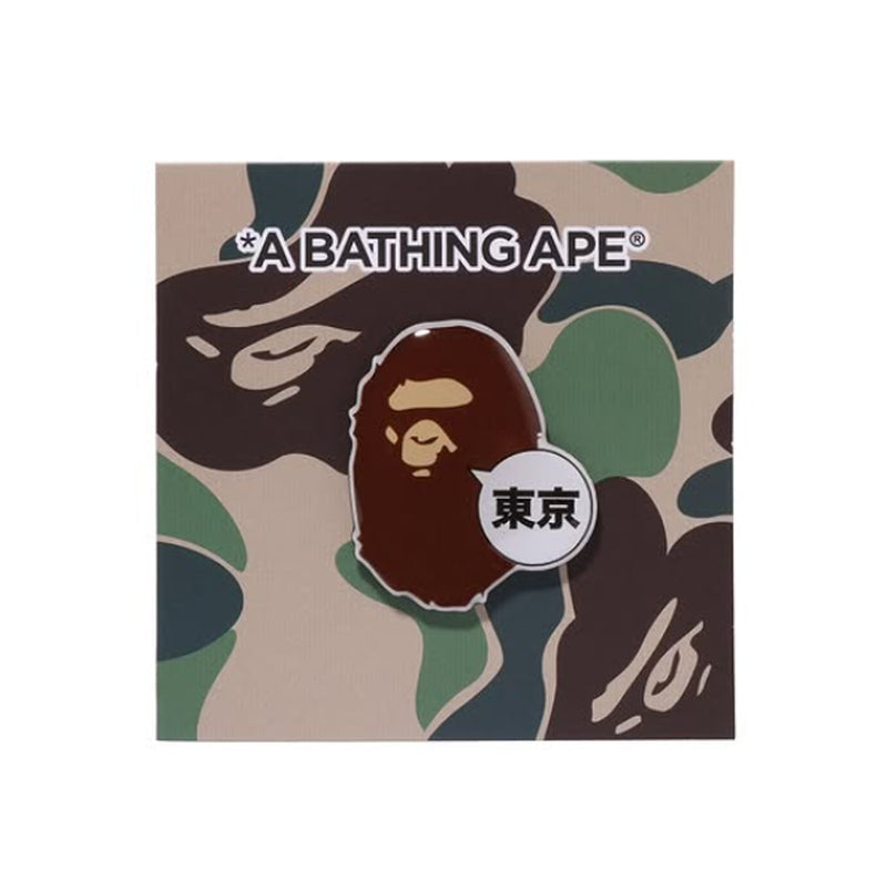 A Bathing Ape Tokyo Ape Head Pin (Tokyo Limited)