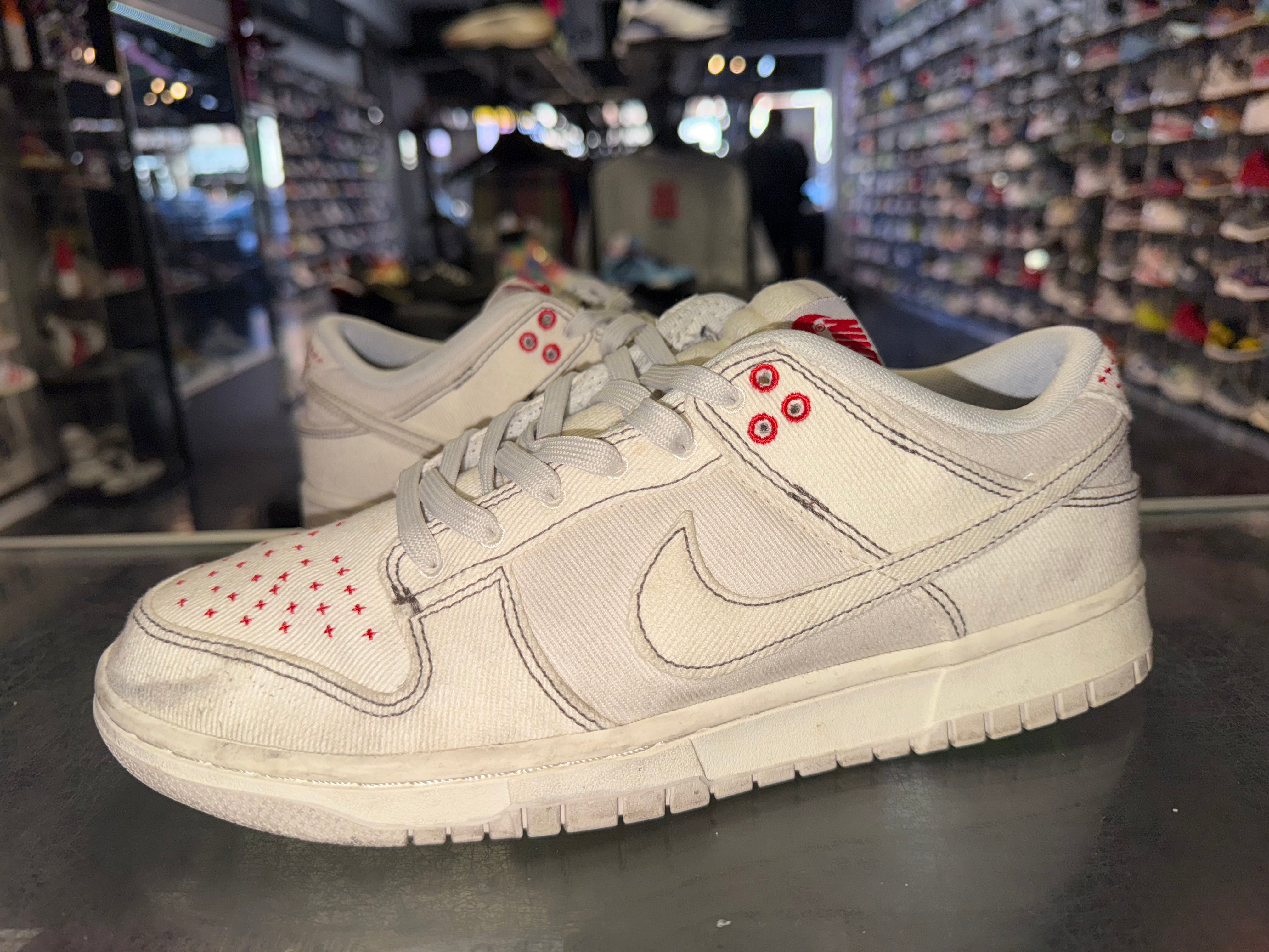 Size 9 Dunk Low Sashiko “Light Orewood Brown"