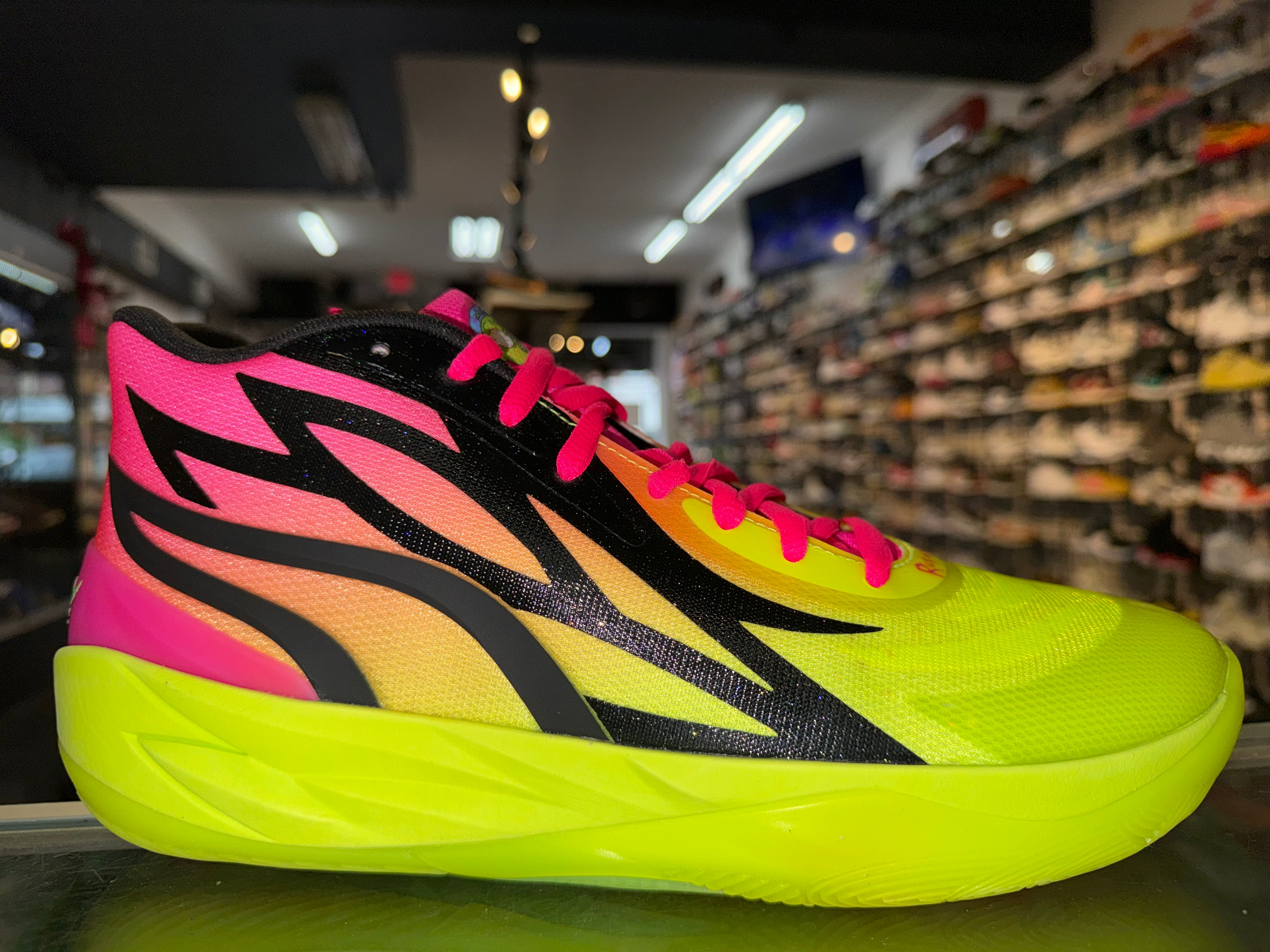 Size 10 Puma LaMelo Ball MB.02 "Rick & Morty Adventures"