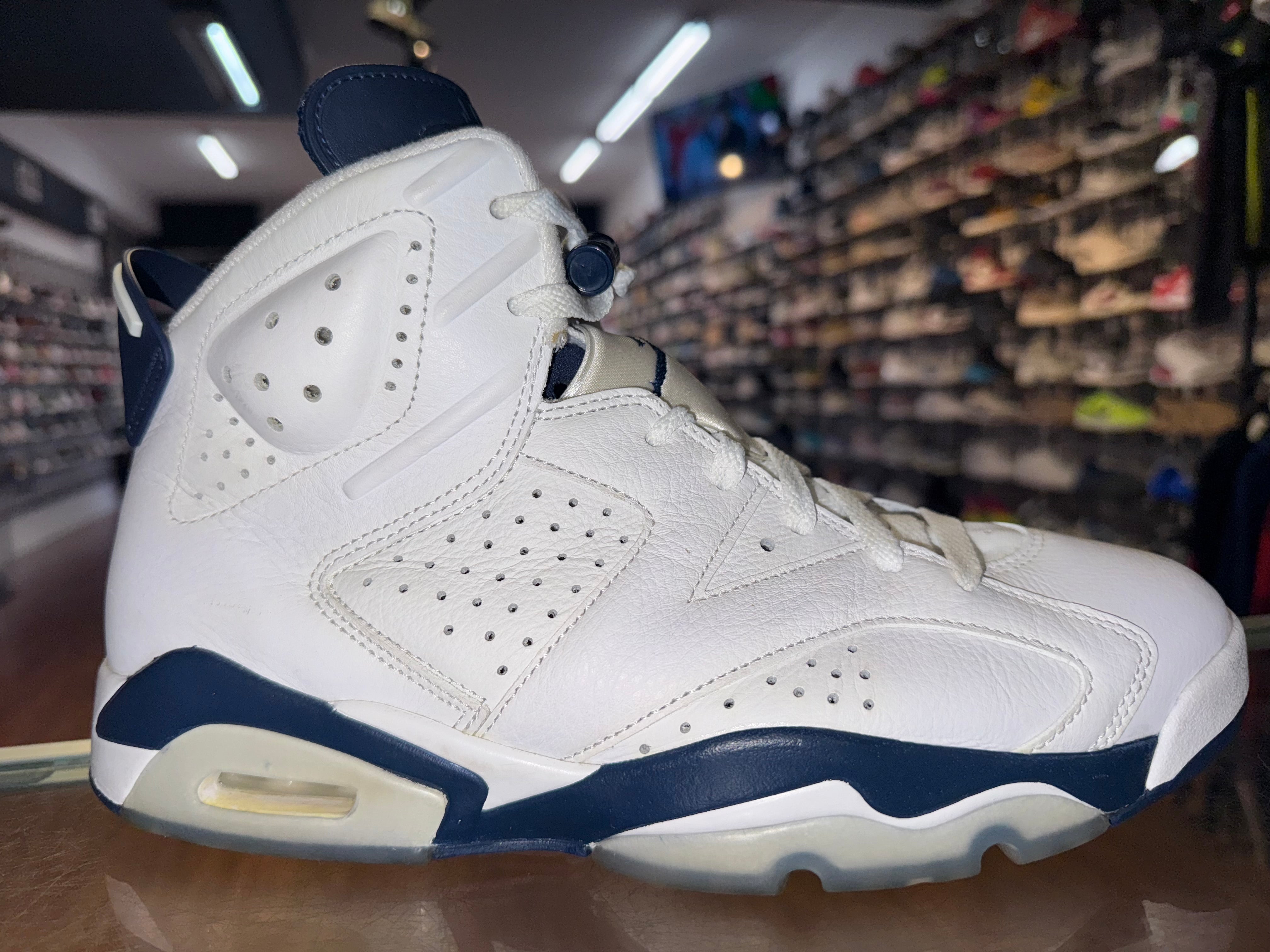 Size 10.5 Air Jordan 6 "Midnight Navy"