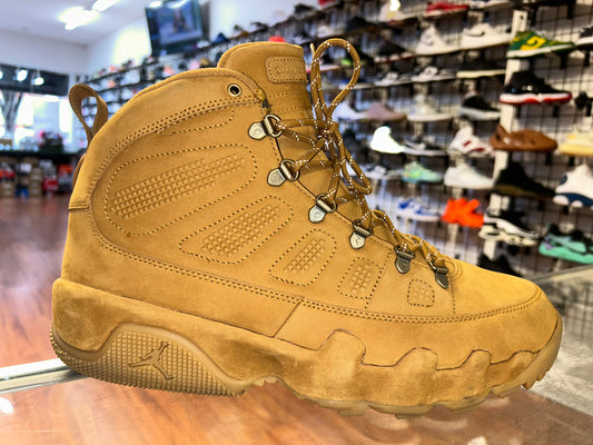 Size 13 Air Jordan 9 Boot "Wheat" (MAMO)