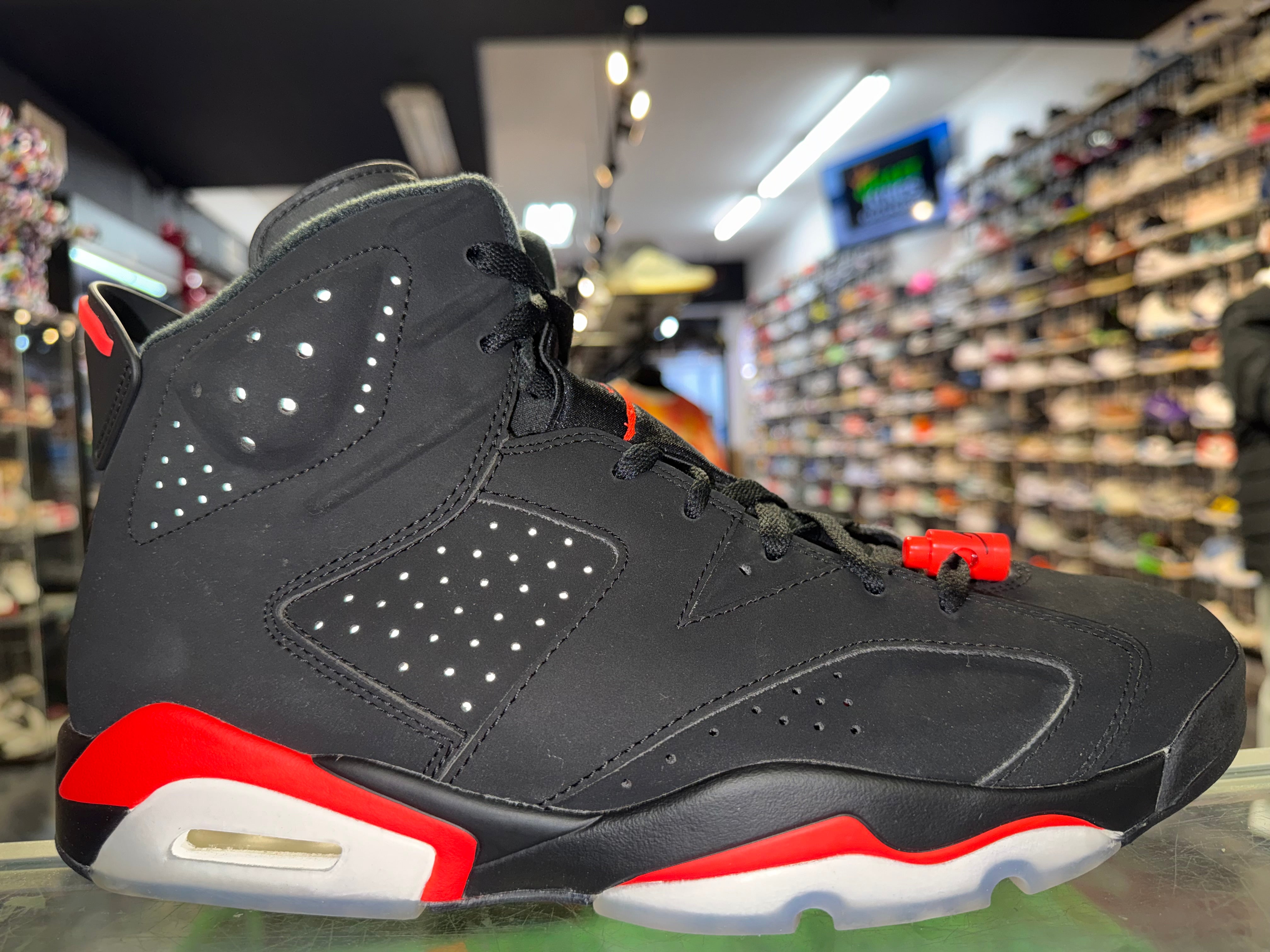 Size 11.5 Air Jordan 6 "Black Infrared"