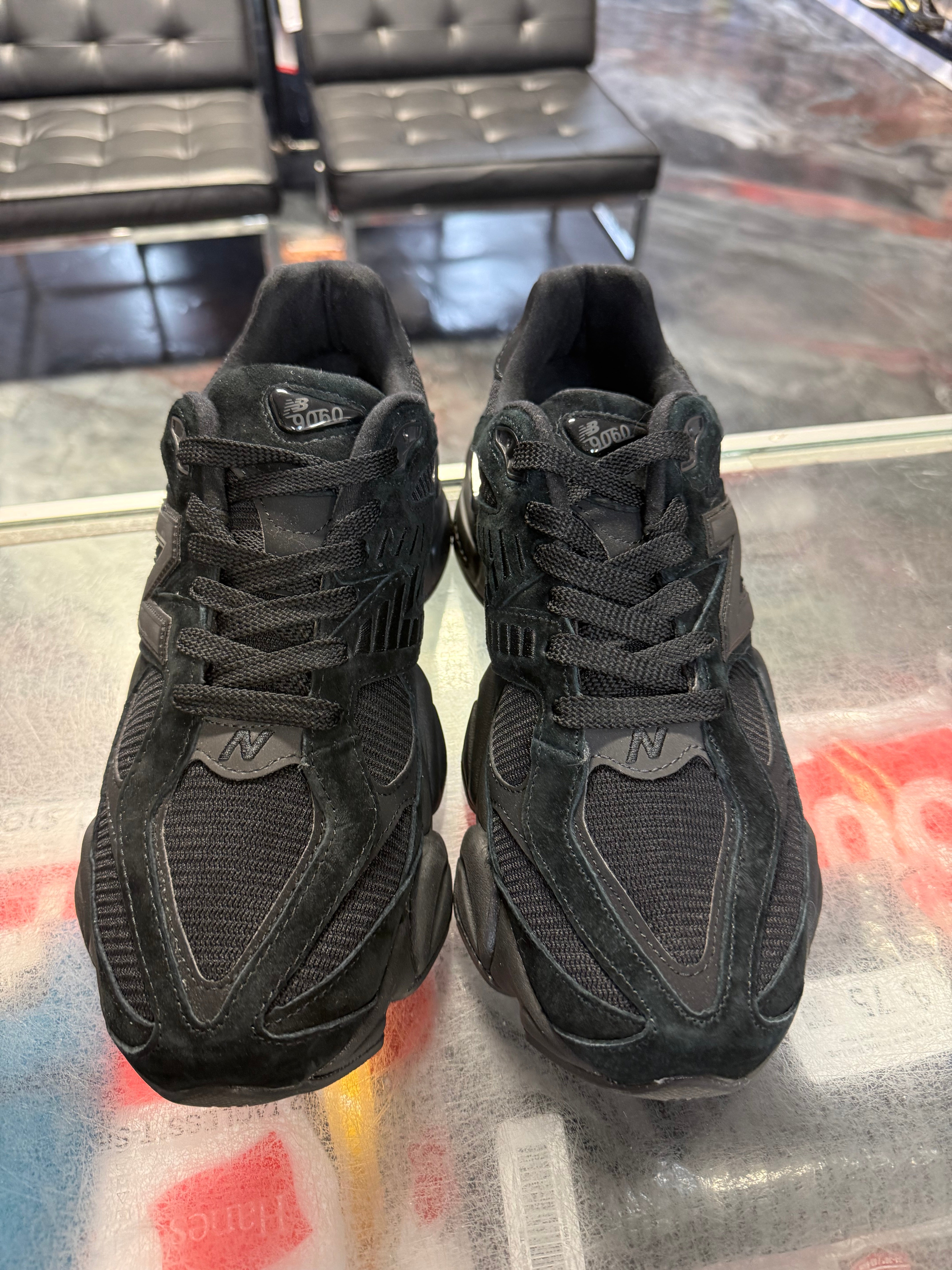 Size 12 New Balance 9060 “Triple Black” Brand New