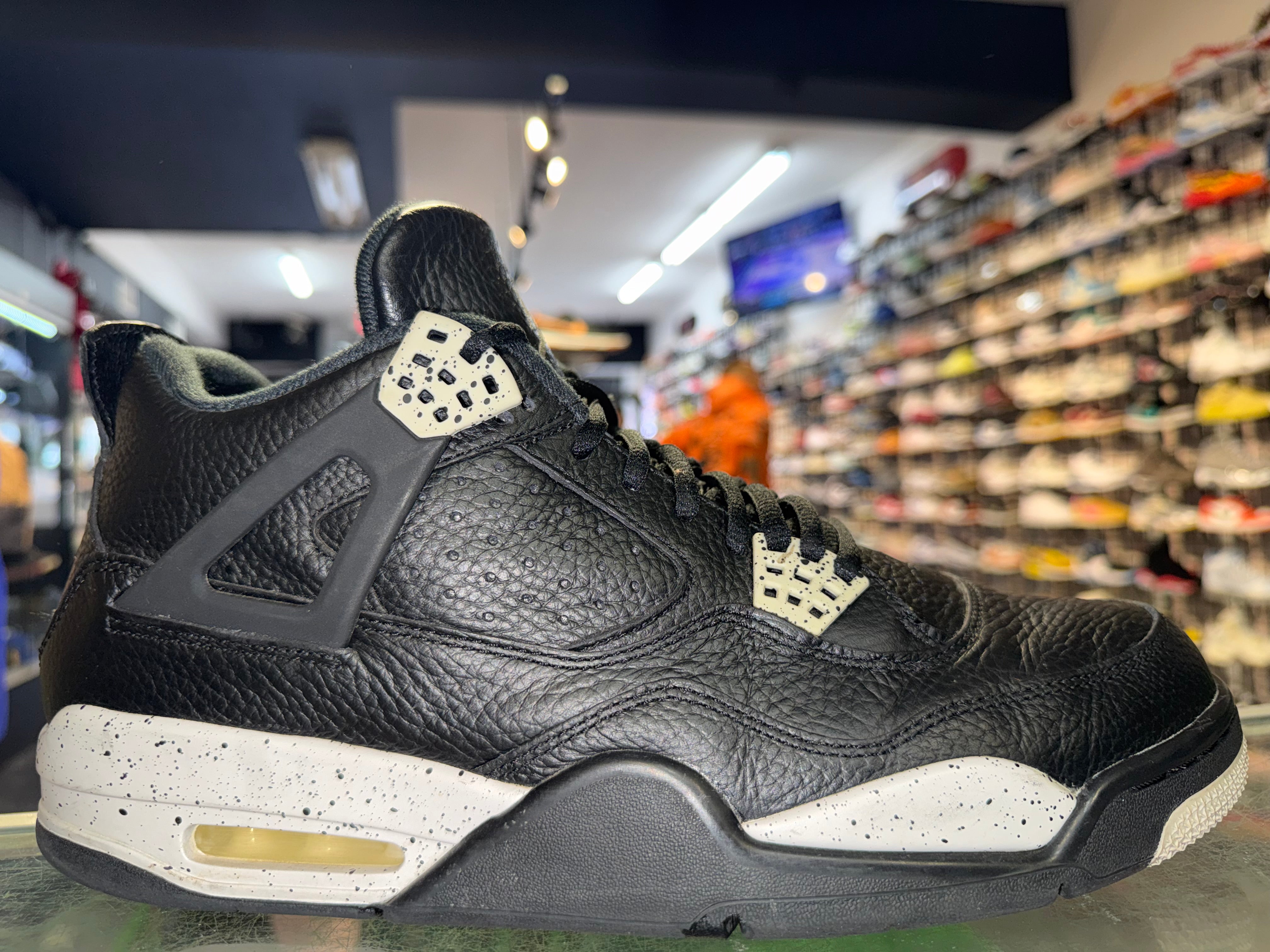 Size 12 Air Jordan 4 "Oreo"