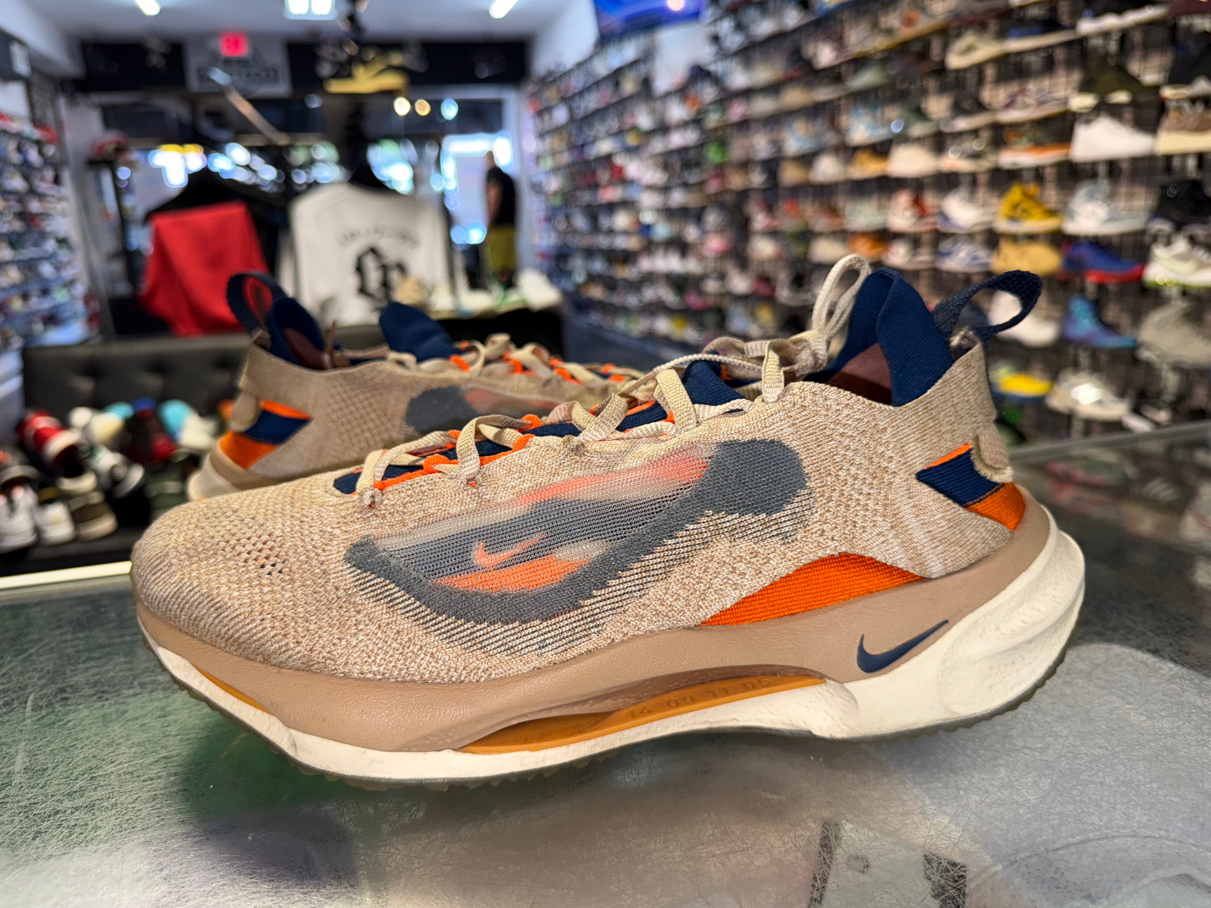 Size 11 Nike Spark Flyknit "Tan Total Orange"