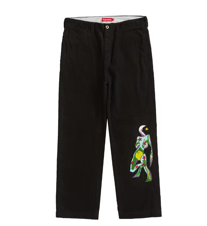 Size 32 Supreme Gonz Corduroy Work Pants “Black”
