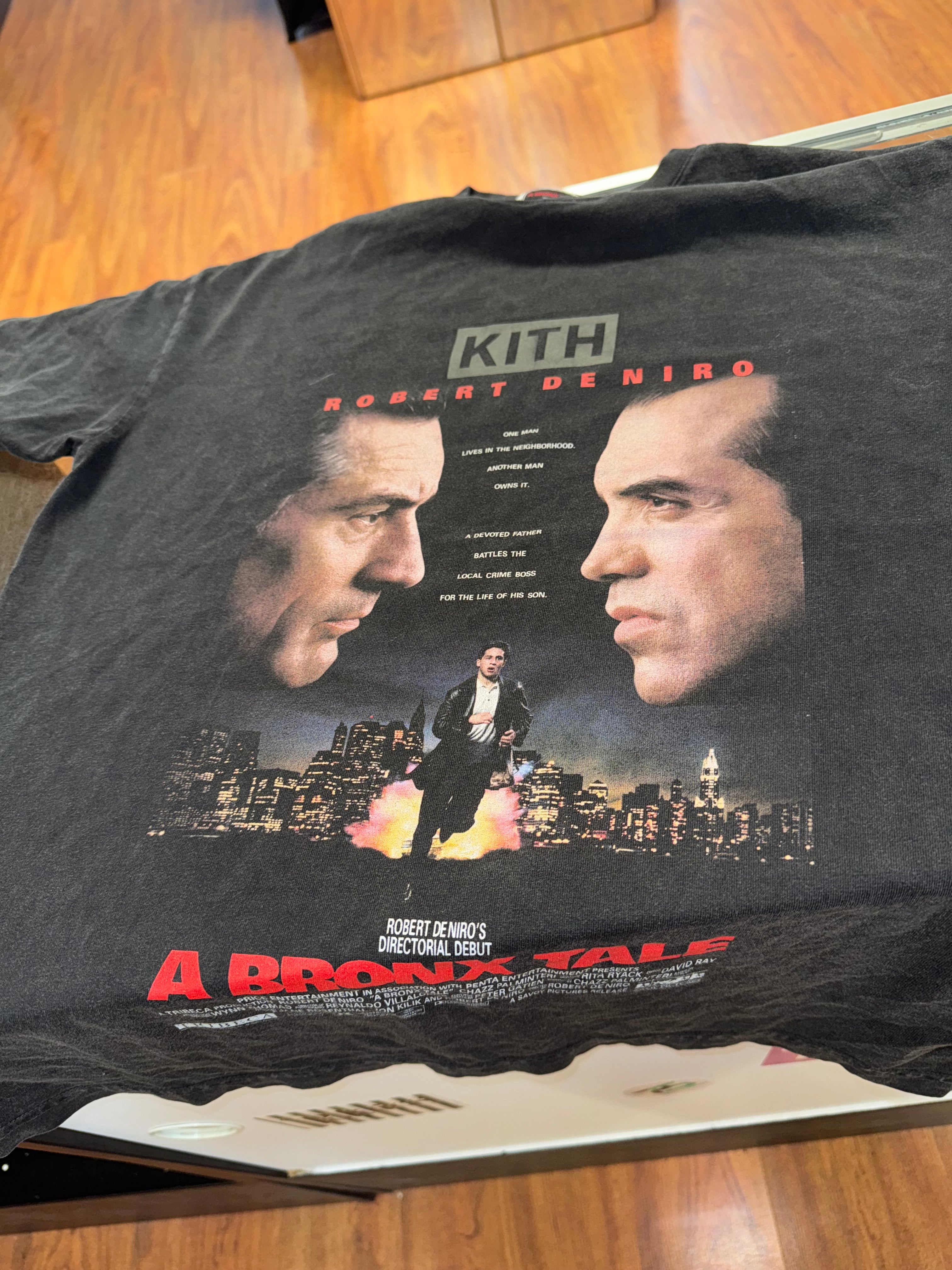 Size XS (Fits S) Kith A Bronx Tale Poster Tee “Black”