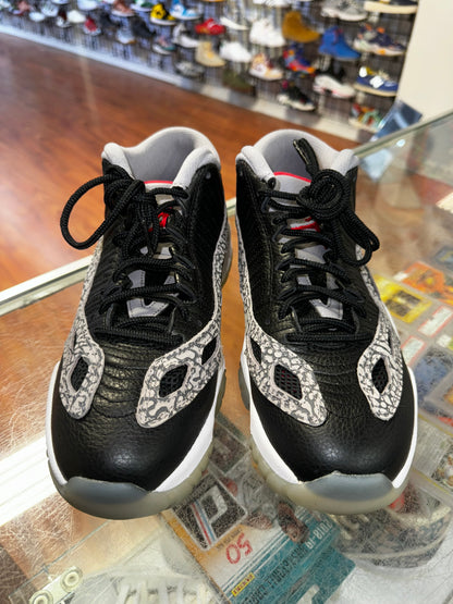 Size 8.5 Air Jordan 11 Low IE "Black Cement" (MAMO)
