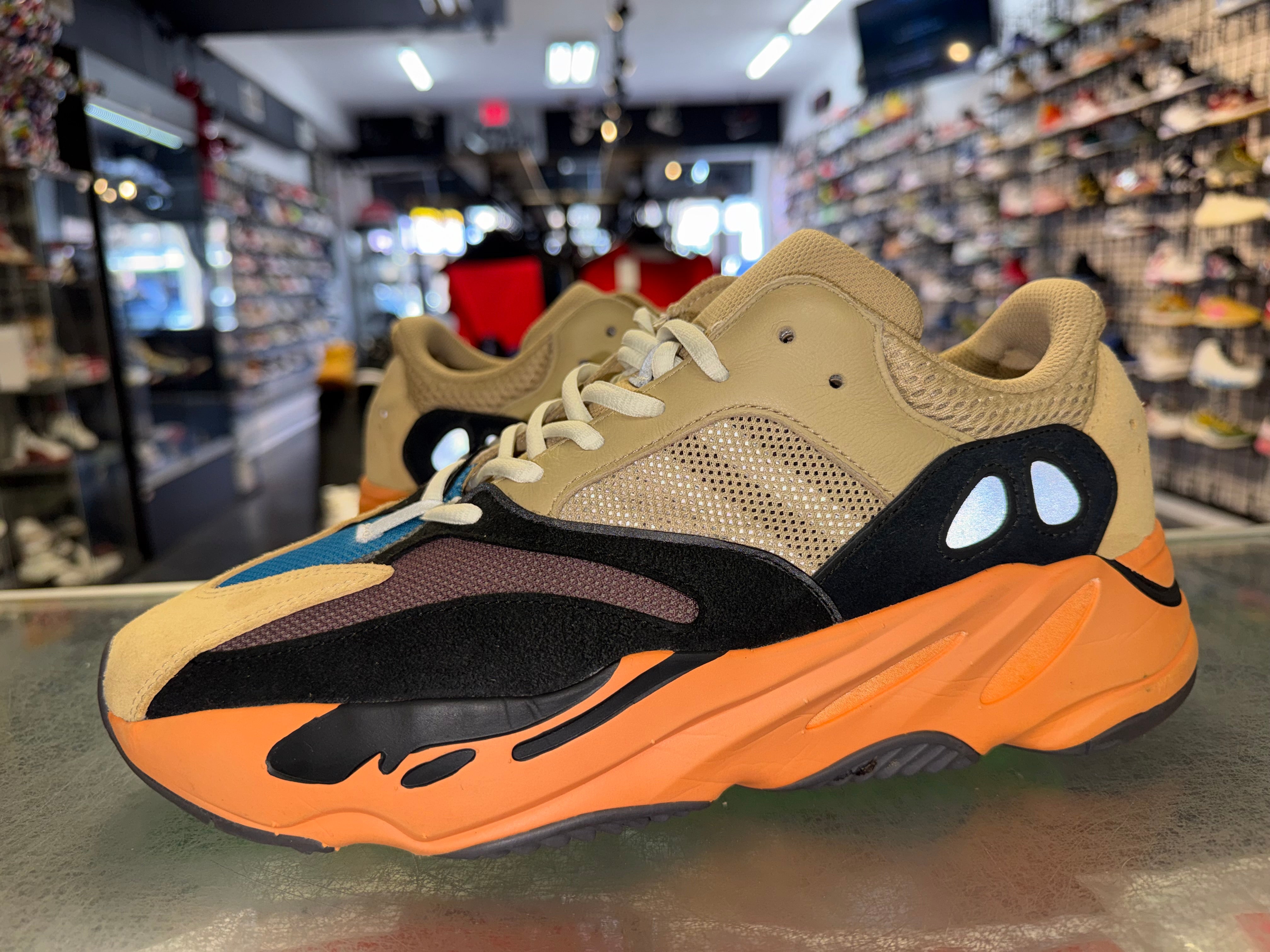 Size 11 Adidas Yeezy Boost 700 “Enflame Amber”