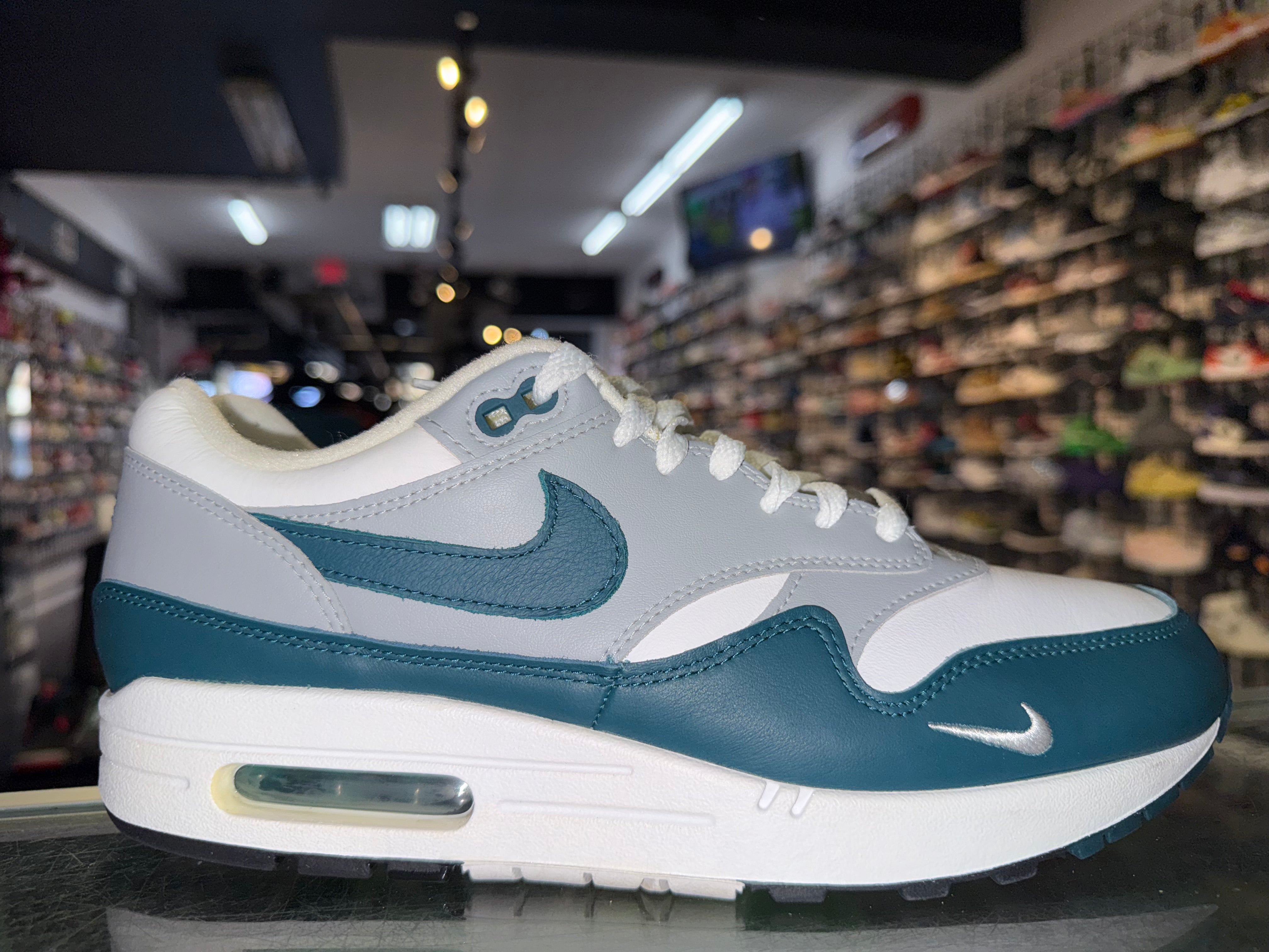 Size 9 Air Max 1 "Dark Teal Green"