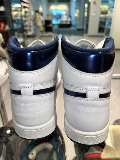 Size 10 Air Jordan 1 “Metallic Navy” (Mall)