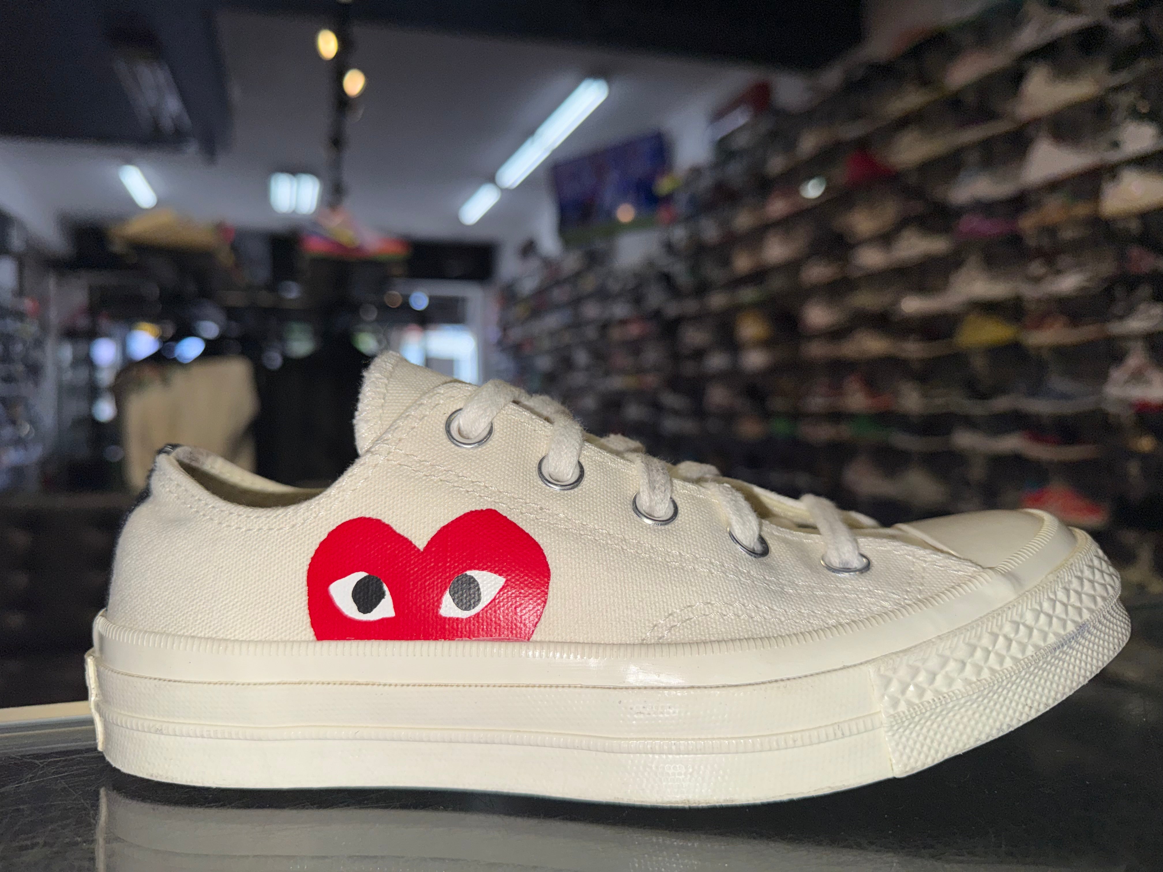 Size 4.5 Converse Low CDG "Heart"