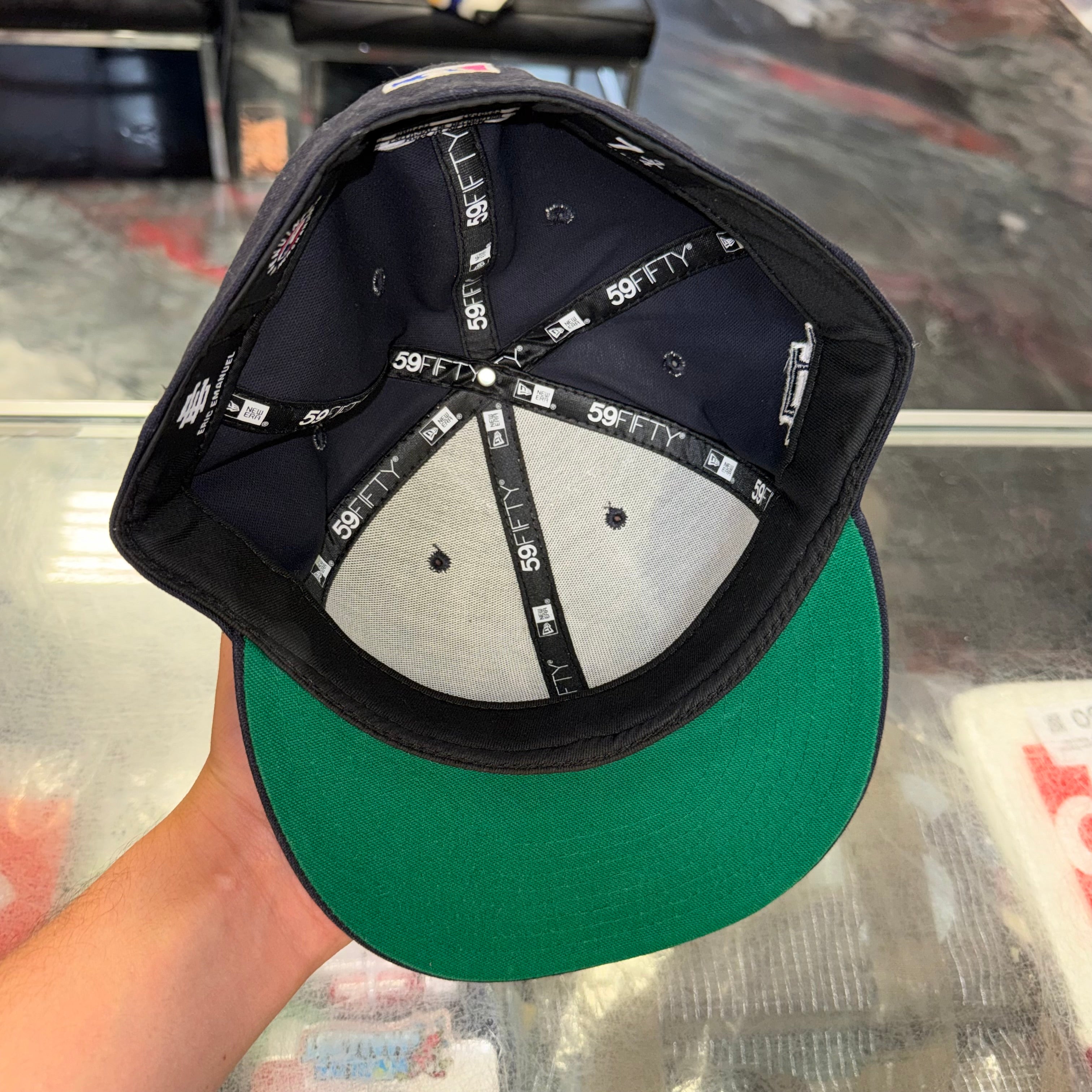 Size 7 3/4 Eric Emanuel x New Era Fitted Hat “NY Yankees” – Direct