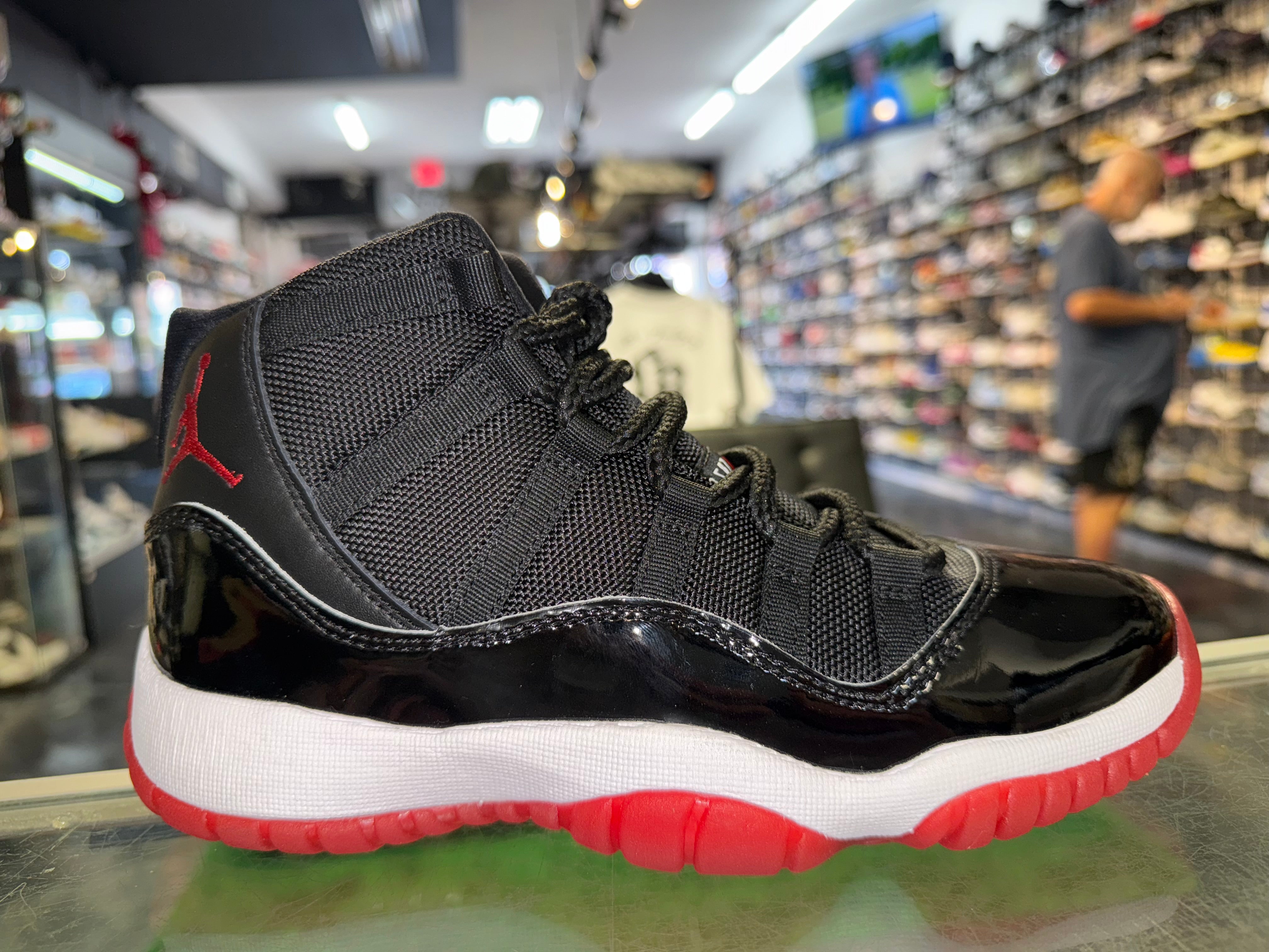 Size 5.5y Air Jordan 11 “Bred” Brand New
