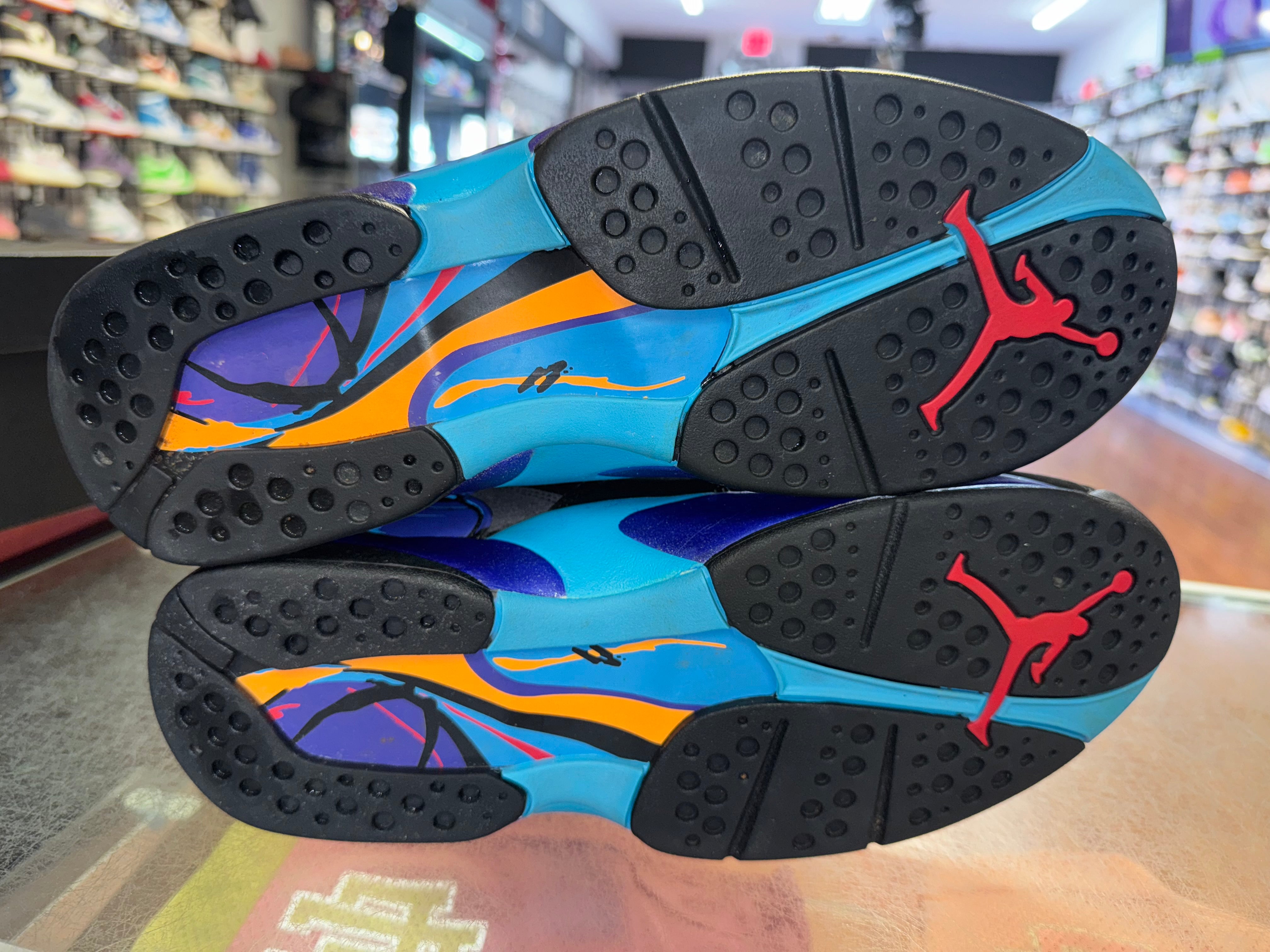 Size 10.5 Air Jordan 8 "Aqua" 2015