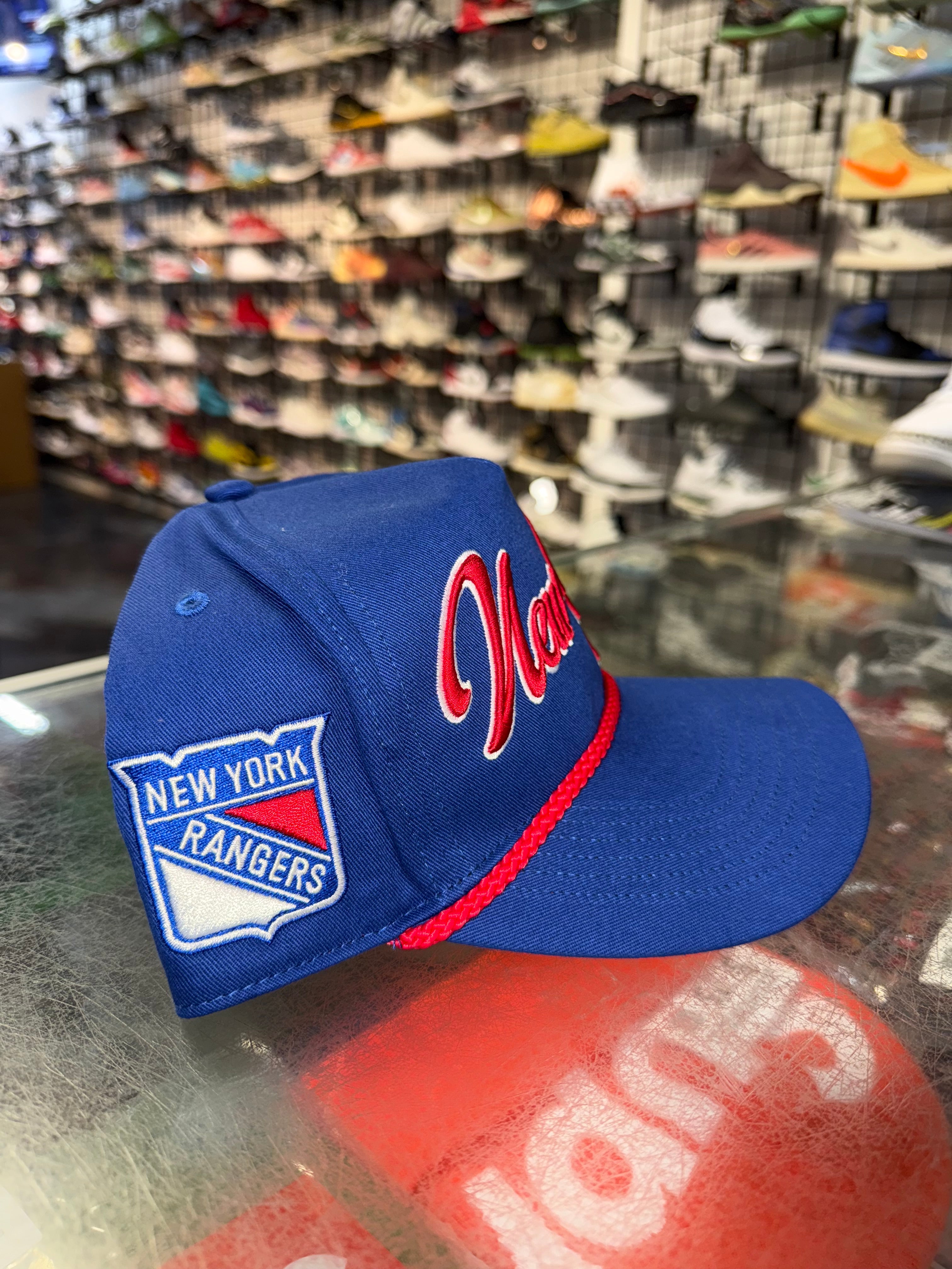 Size OS Rangers 47’ SnapBack Hat “New York Rangers” Brand New
