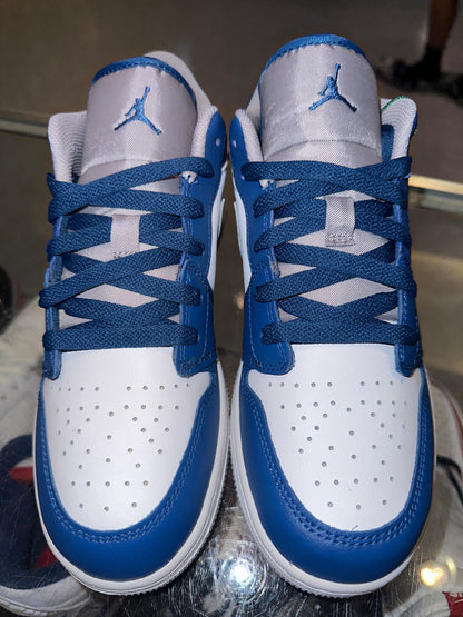 Size 6.5Y Air Jordan 1 Low “True Blue” Brand New (Mall)