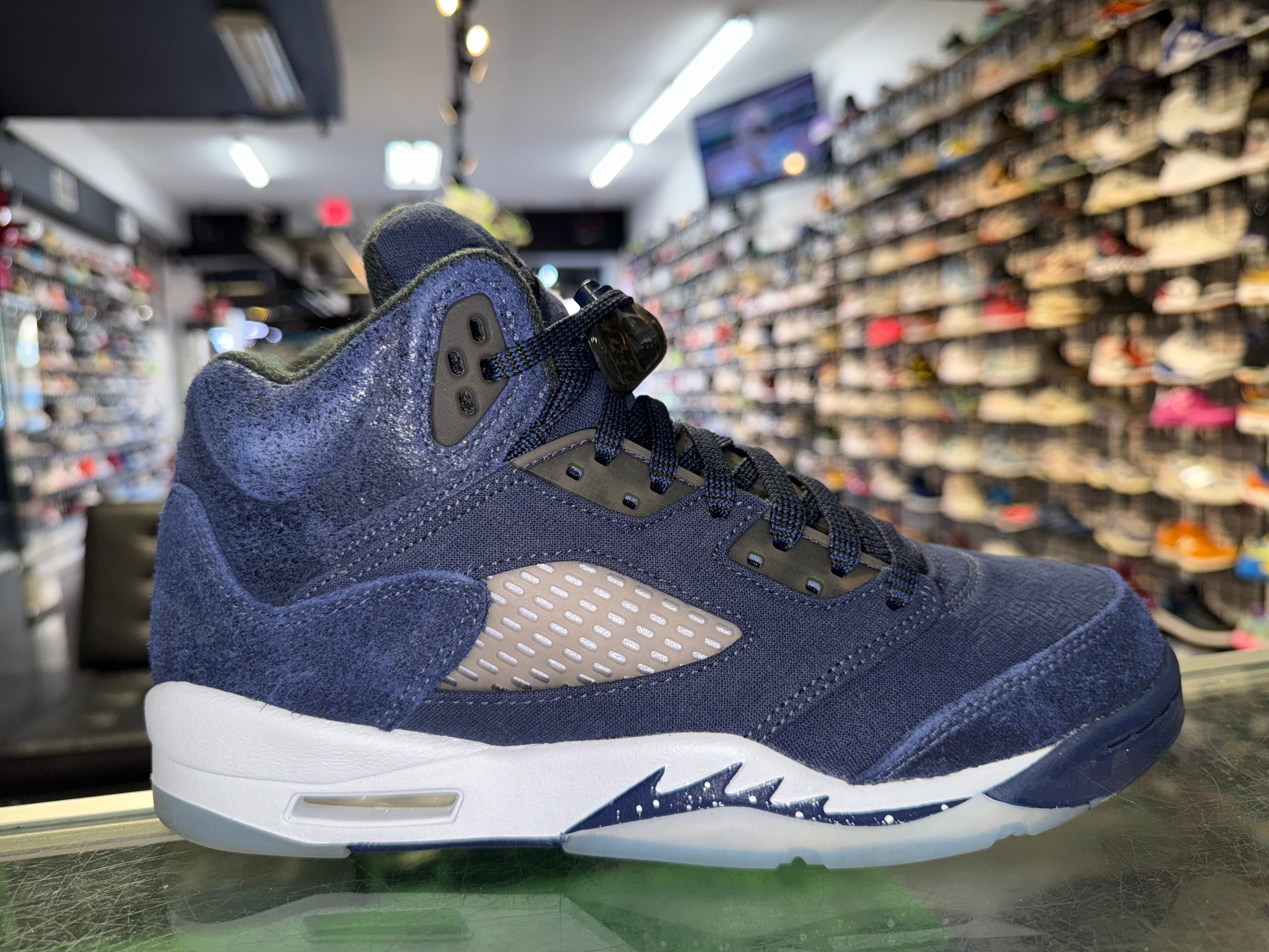 Size 7y Air Jordan 5 “Georgetown”