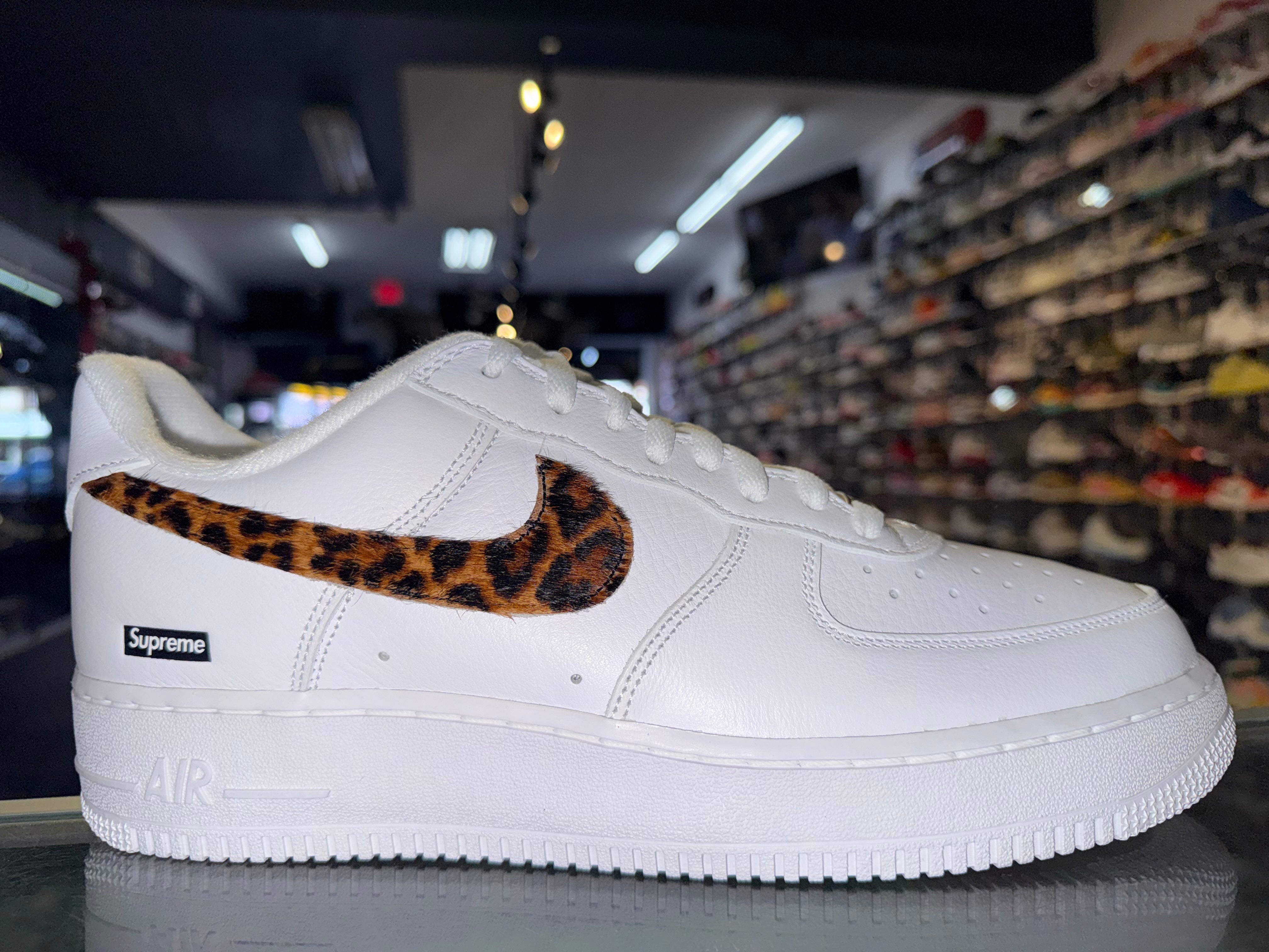 Size 11 Air Force 1 Supreme GOODENOUGH “White” Brand New