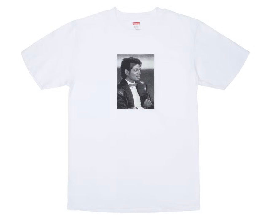 Size L Supreme Michael Jackson Tee “White”